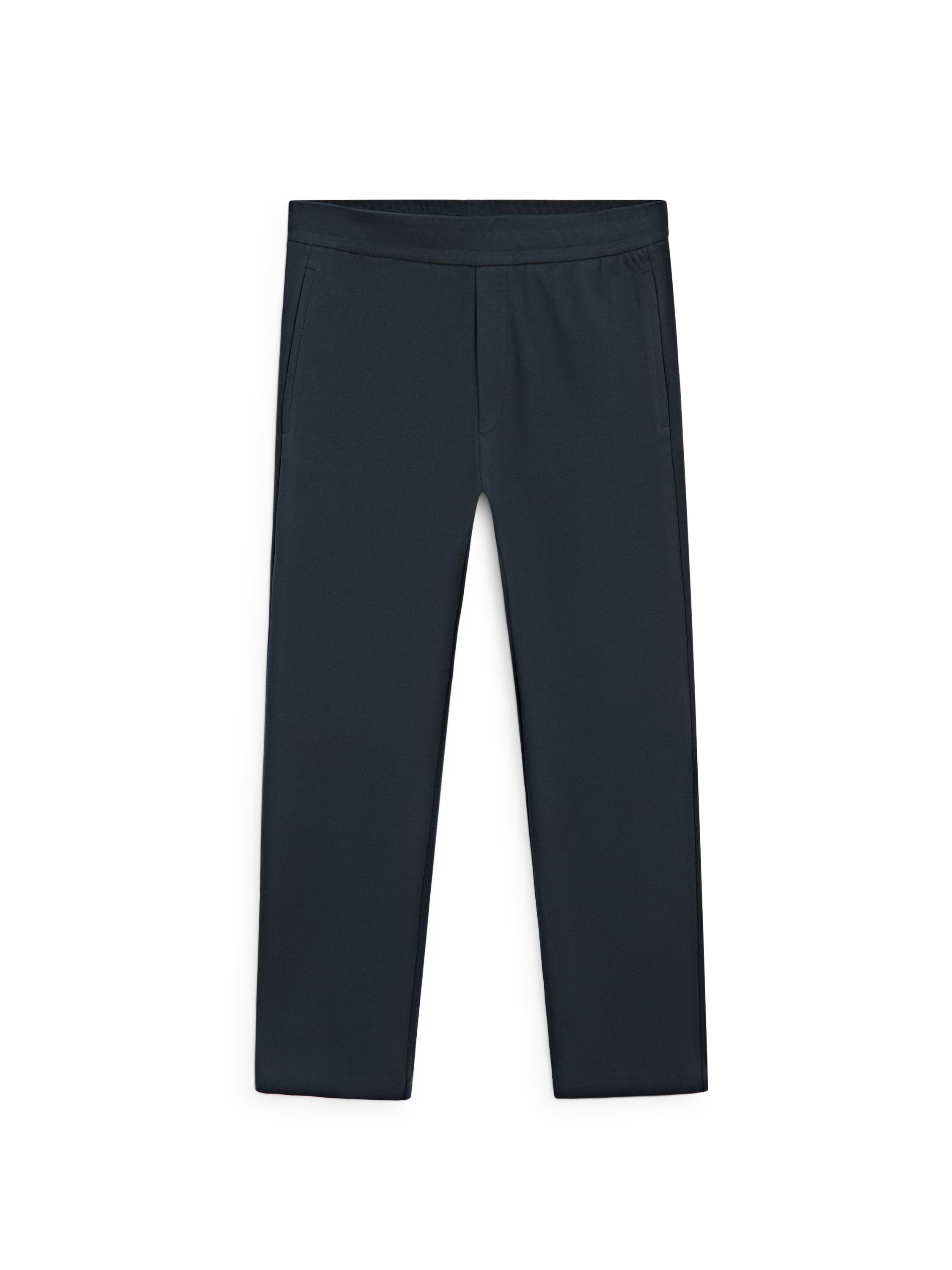 Straight fit pamuklu pantolon