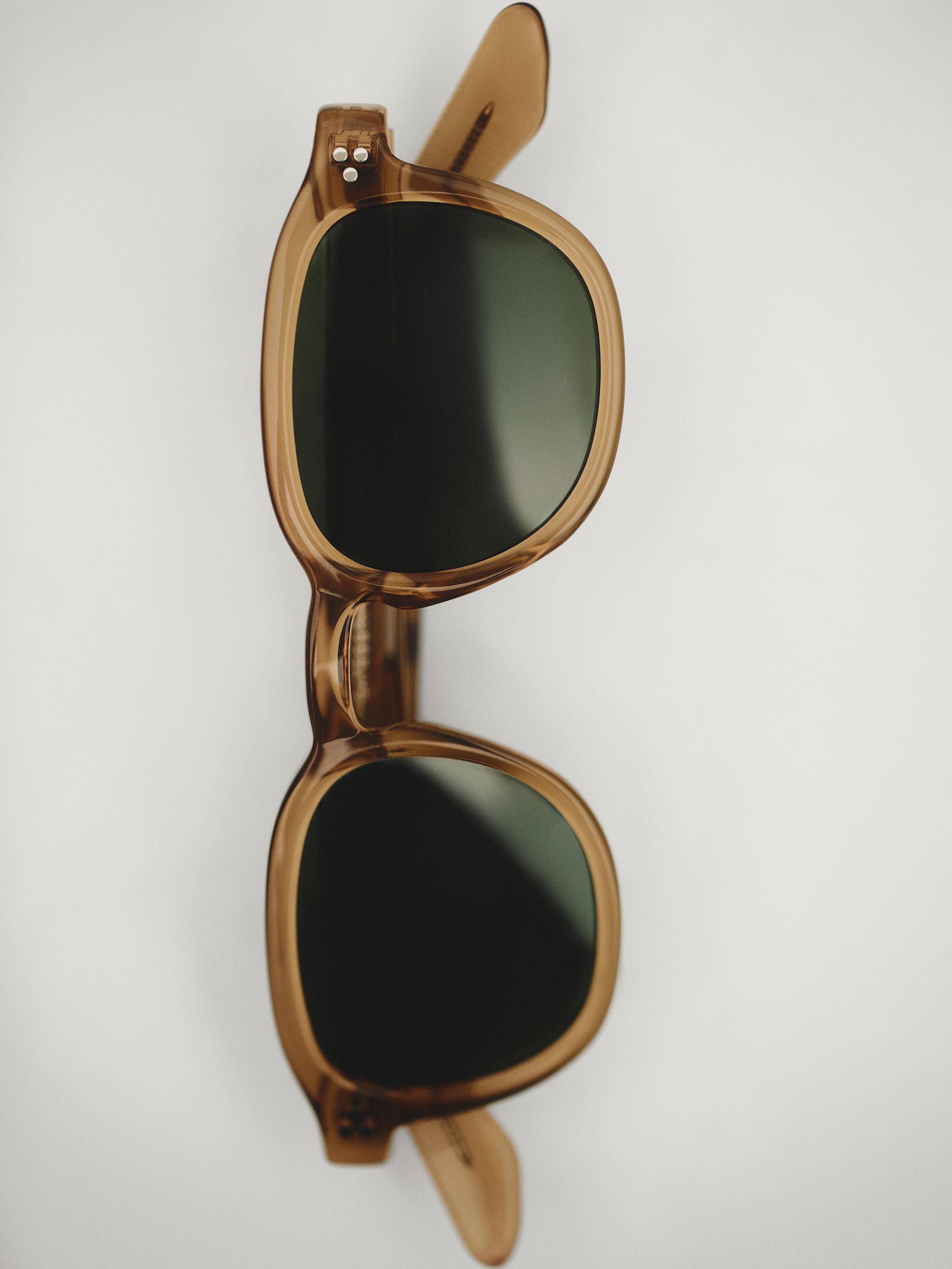 Translucent sunglasses