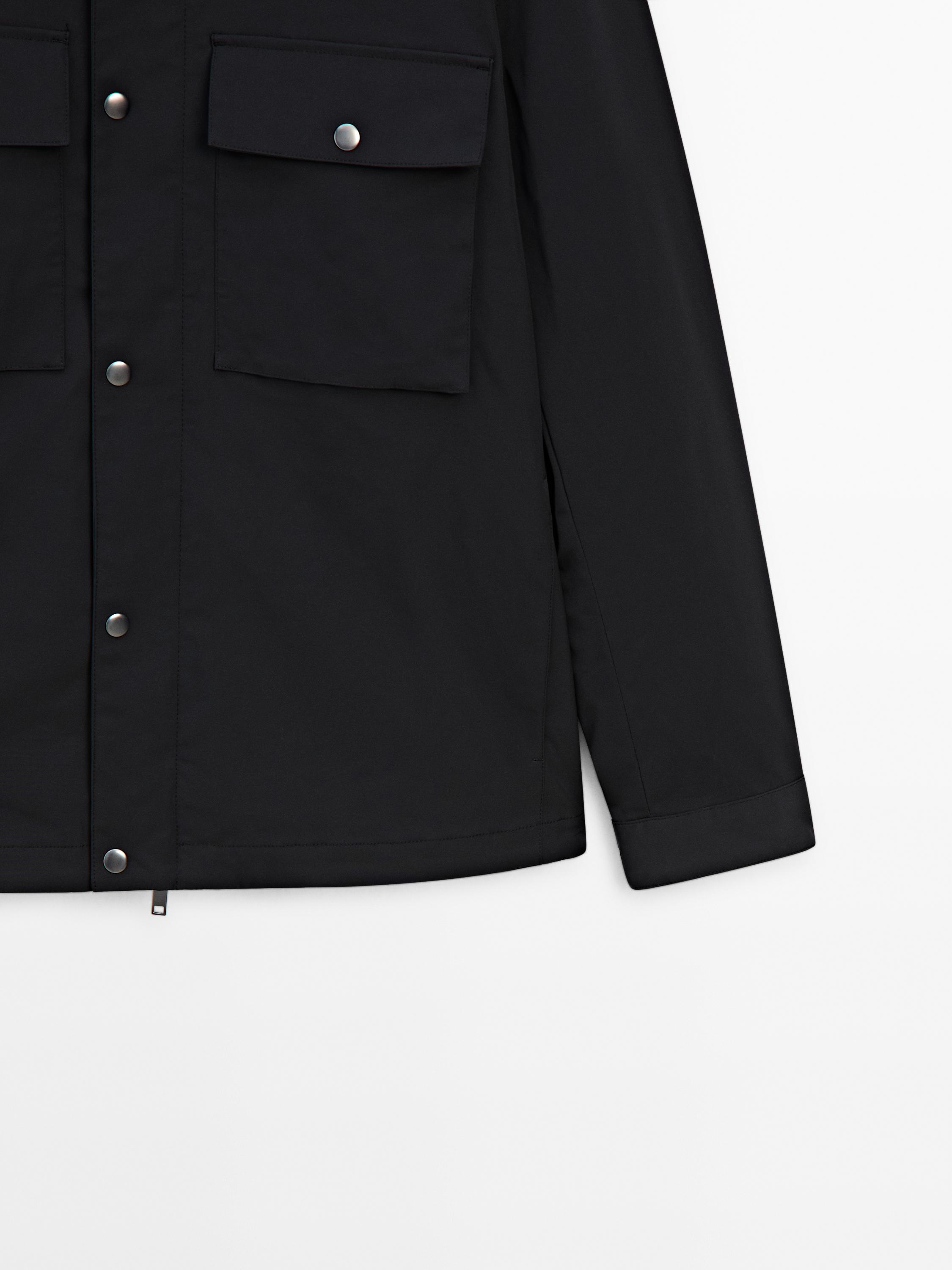 Jacket with pocket details