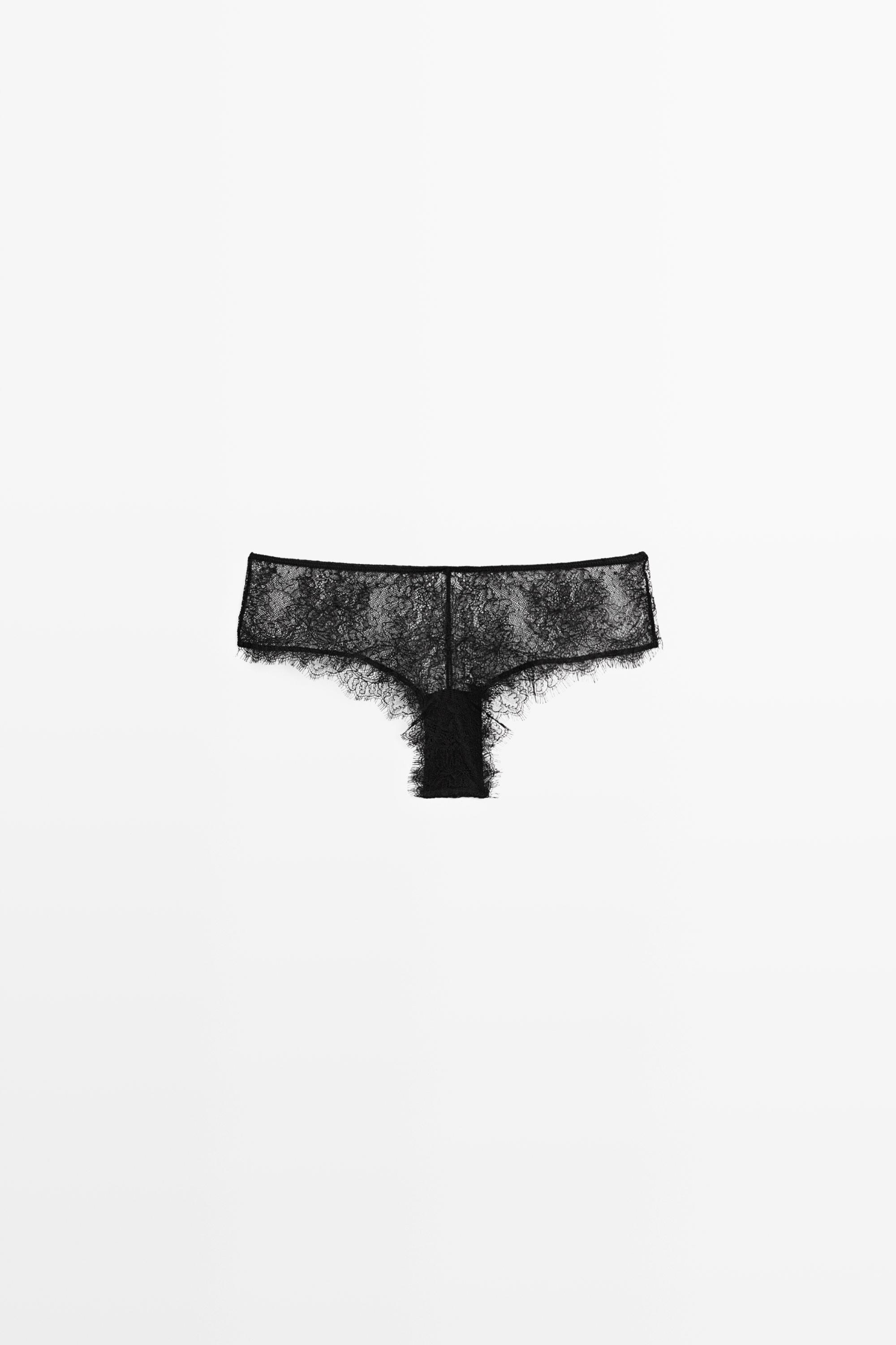 Culotte encaje ondas