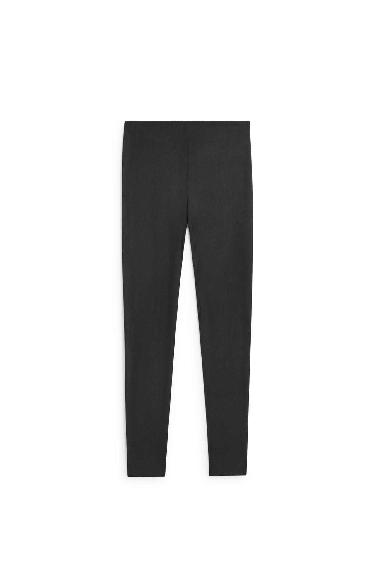 100% silk legging pants - LIMITED EDITION — CHARCOAL