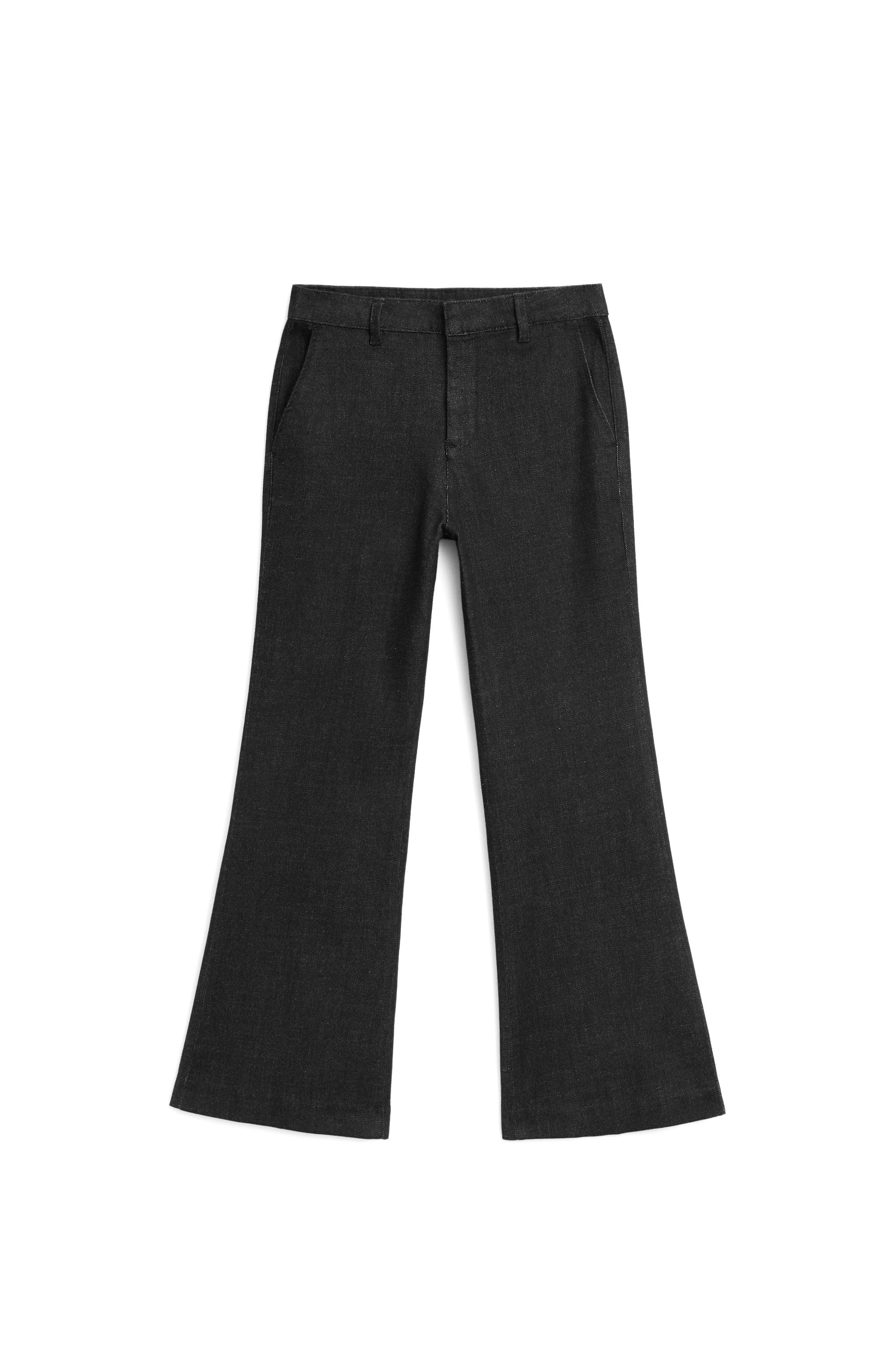 Massimo Dutti Orta bel crop fit çan paça jean