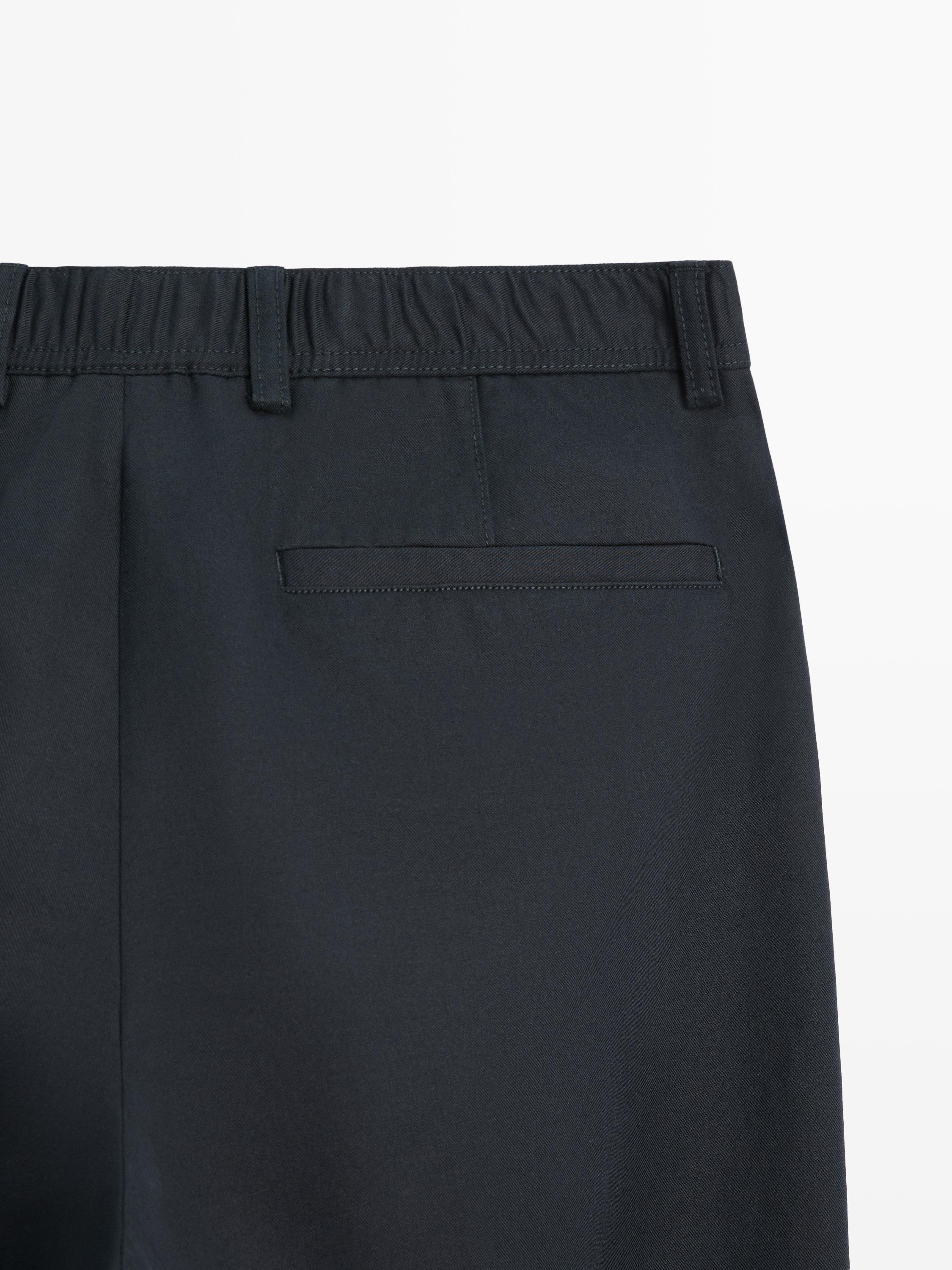 Jogger fit trousers — NAVY BLUE