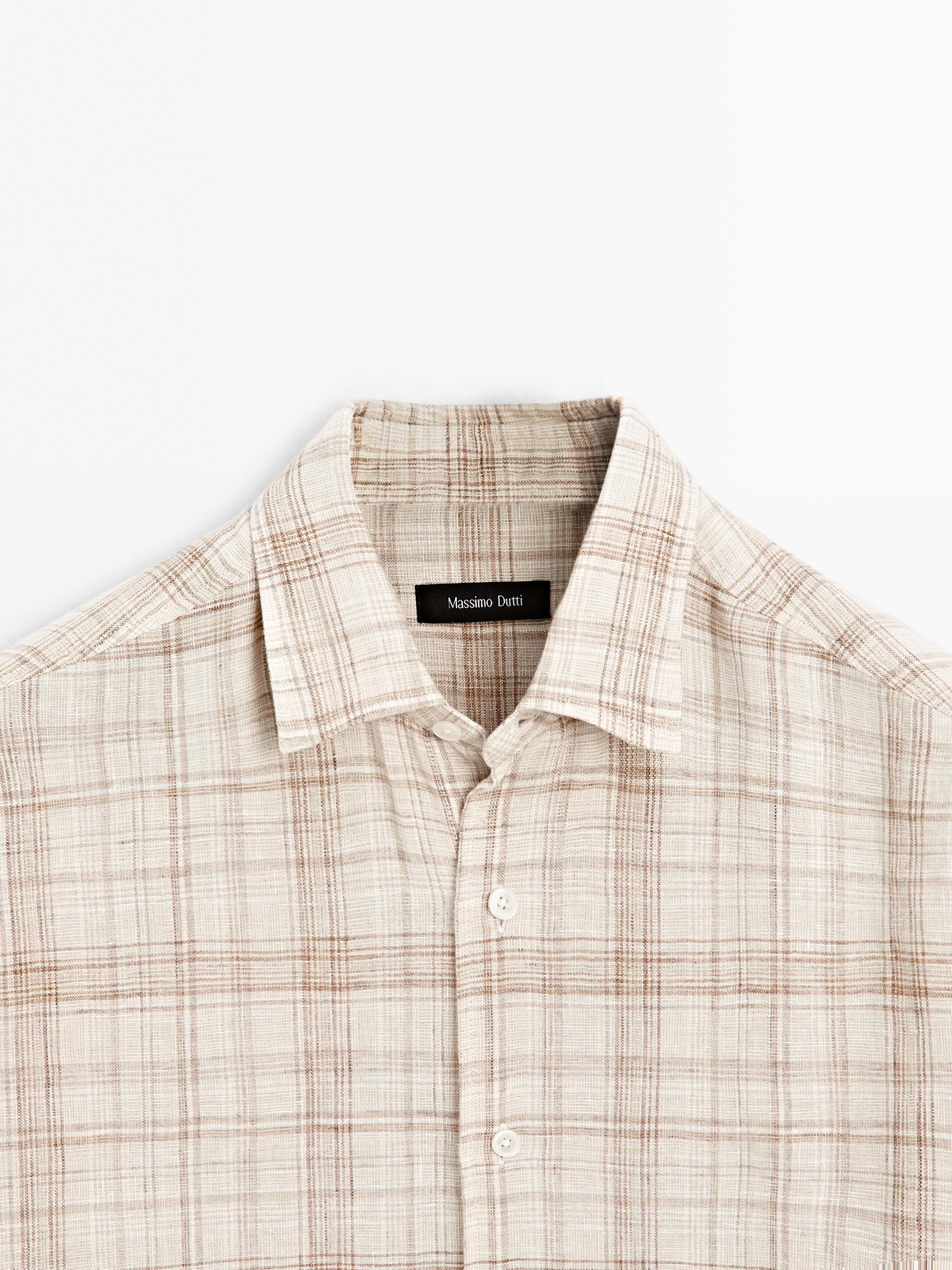 Camisa cadros regular fit