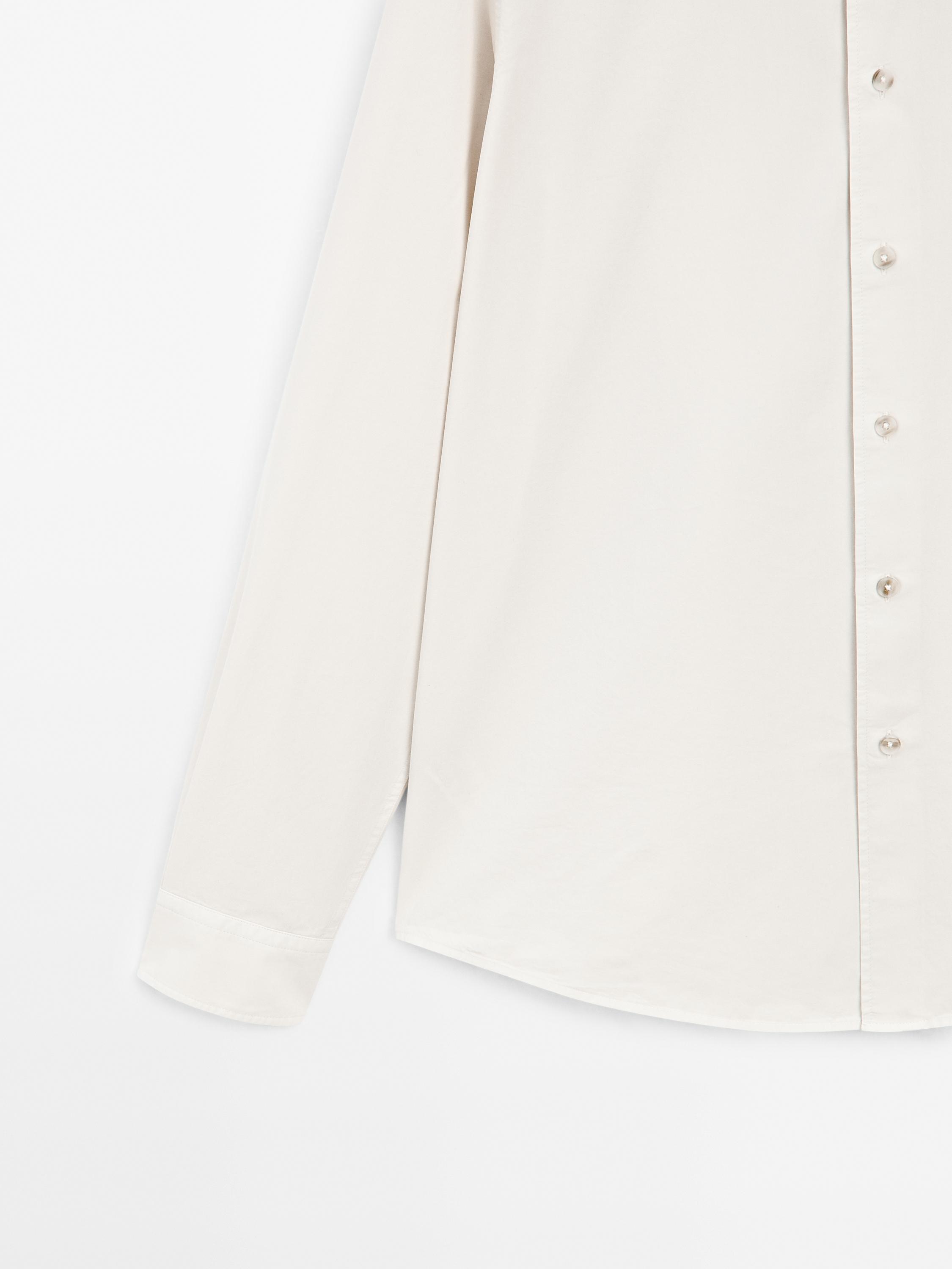 100% cotton regular fit twill shirt