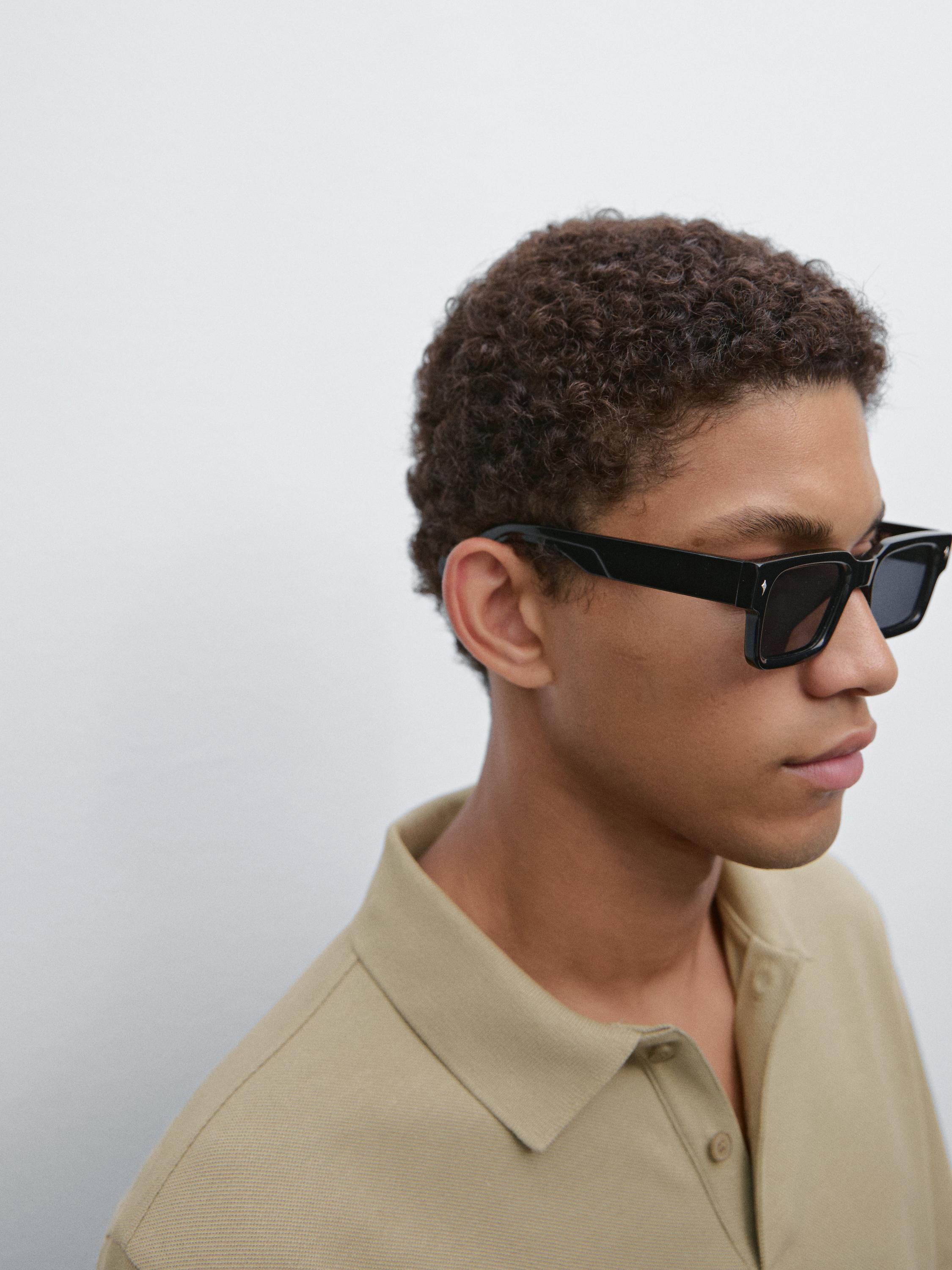 Micro textured piqué cotton polo shirt