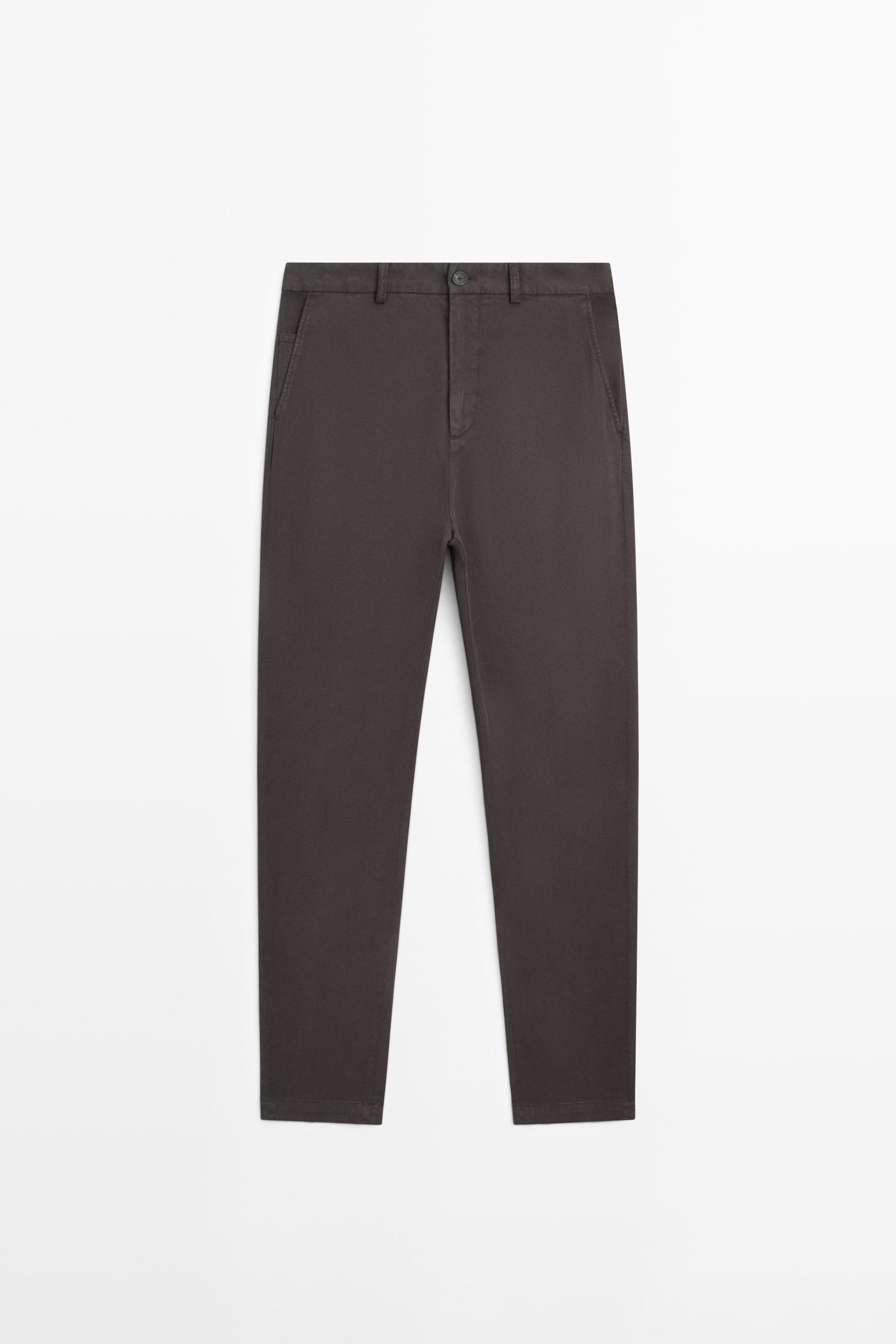 Jogger fit trousers — BROWN