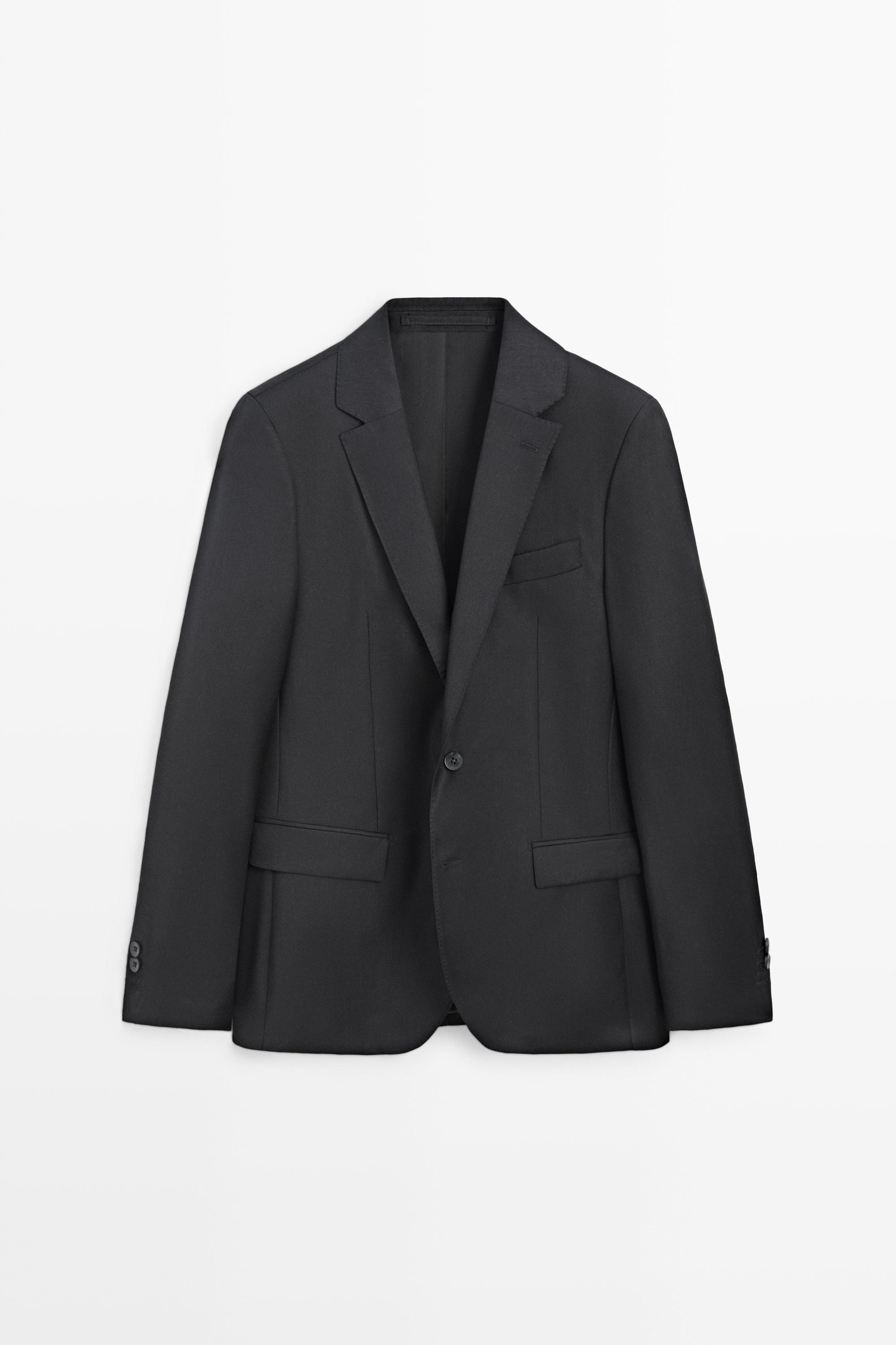 100% Wool Suit Blazer