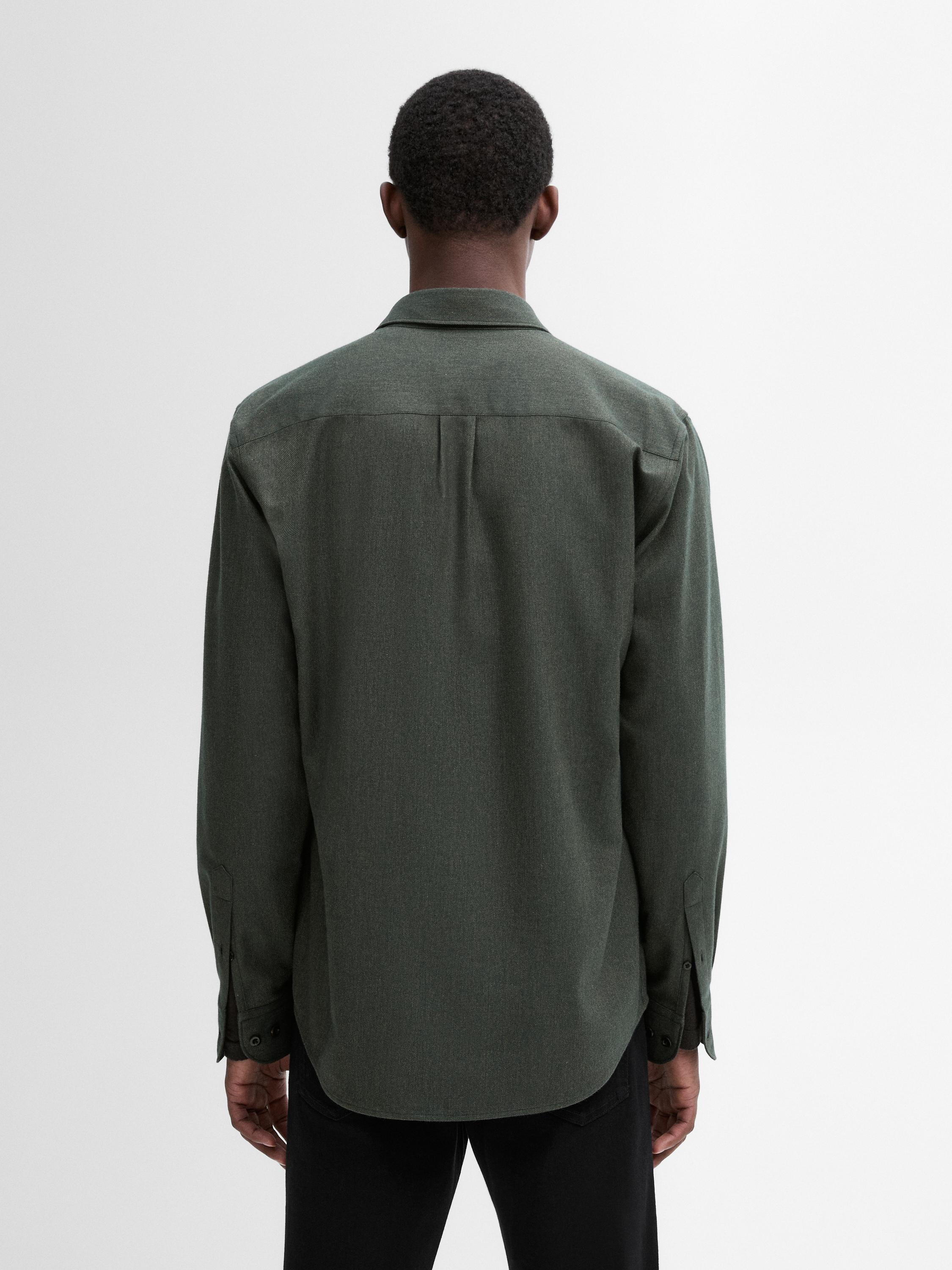 100% cotton twill shirt