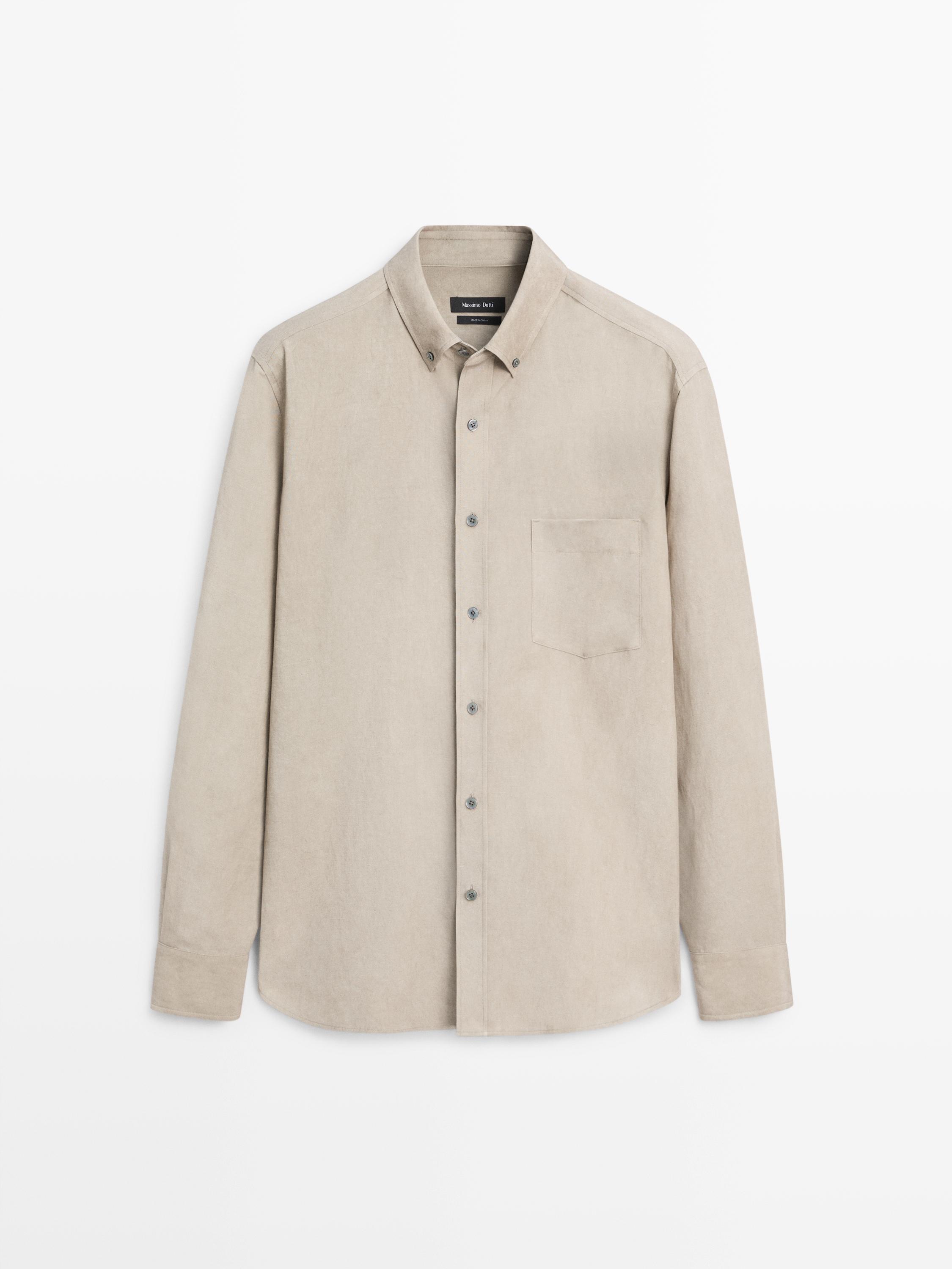 Fluidna košulja s džepom