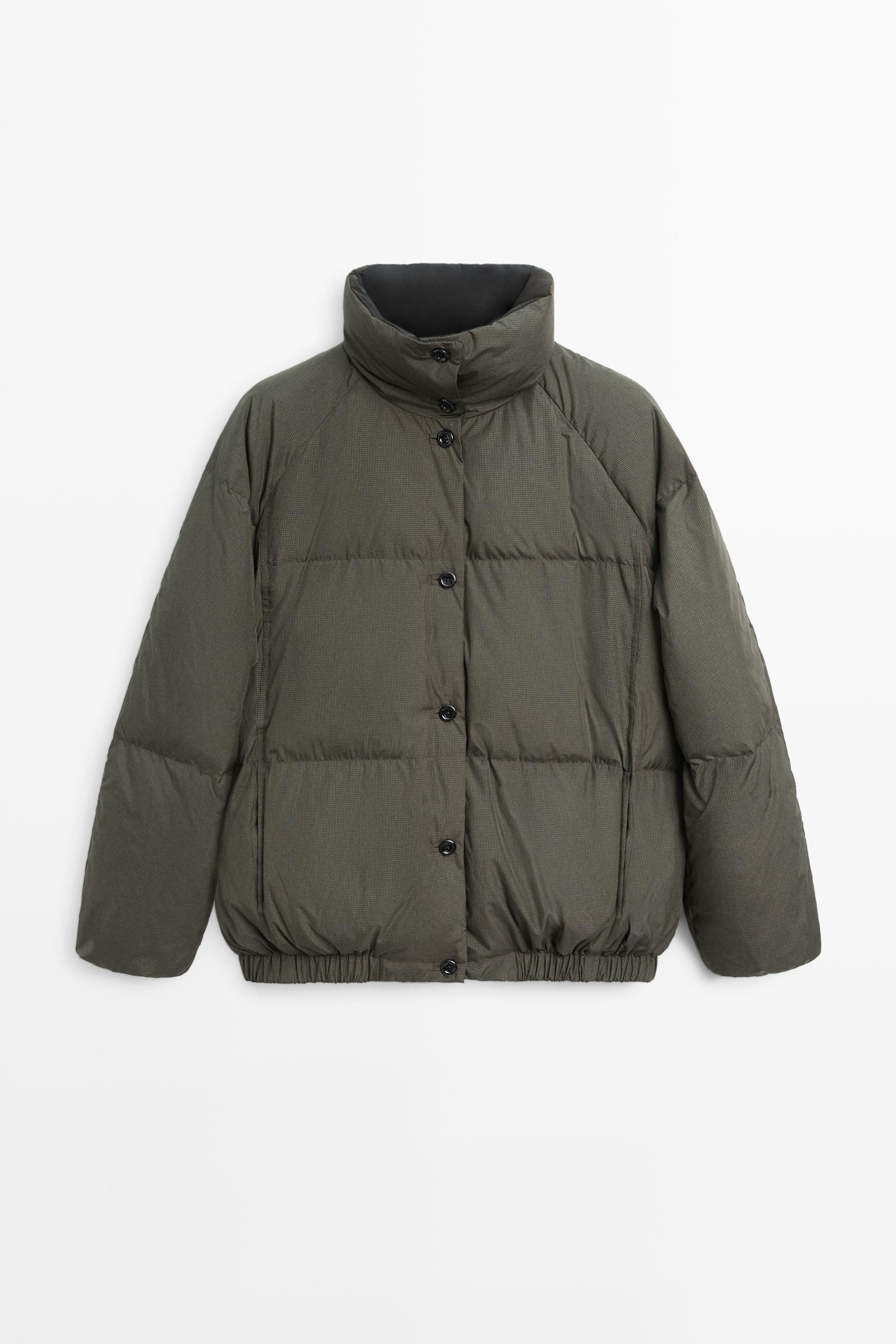 Reversible down jacket by Massimo Dutti