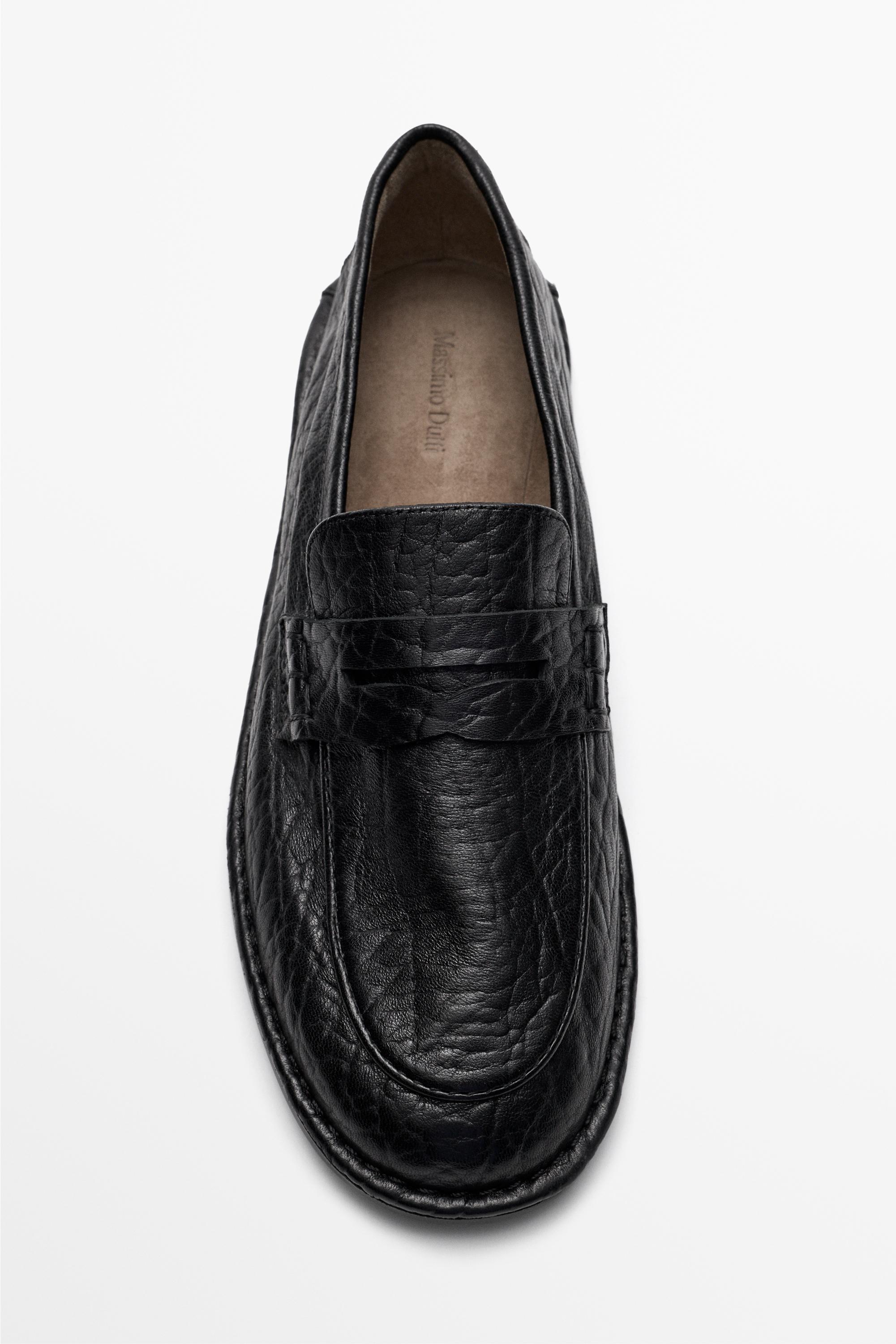 Soft leather loafer