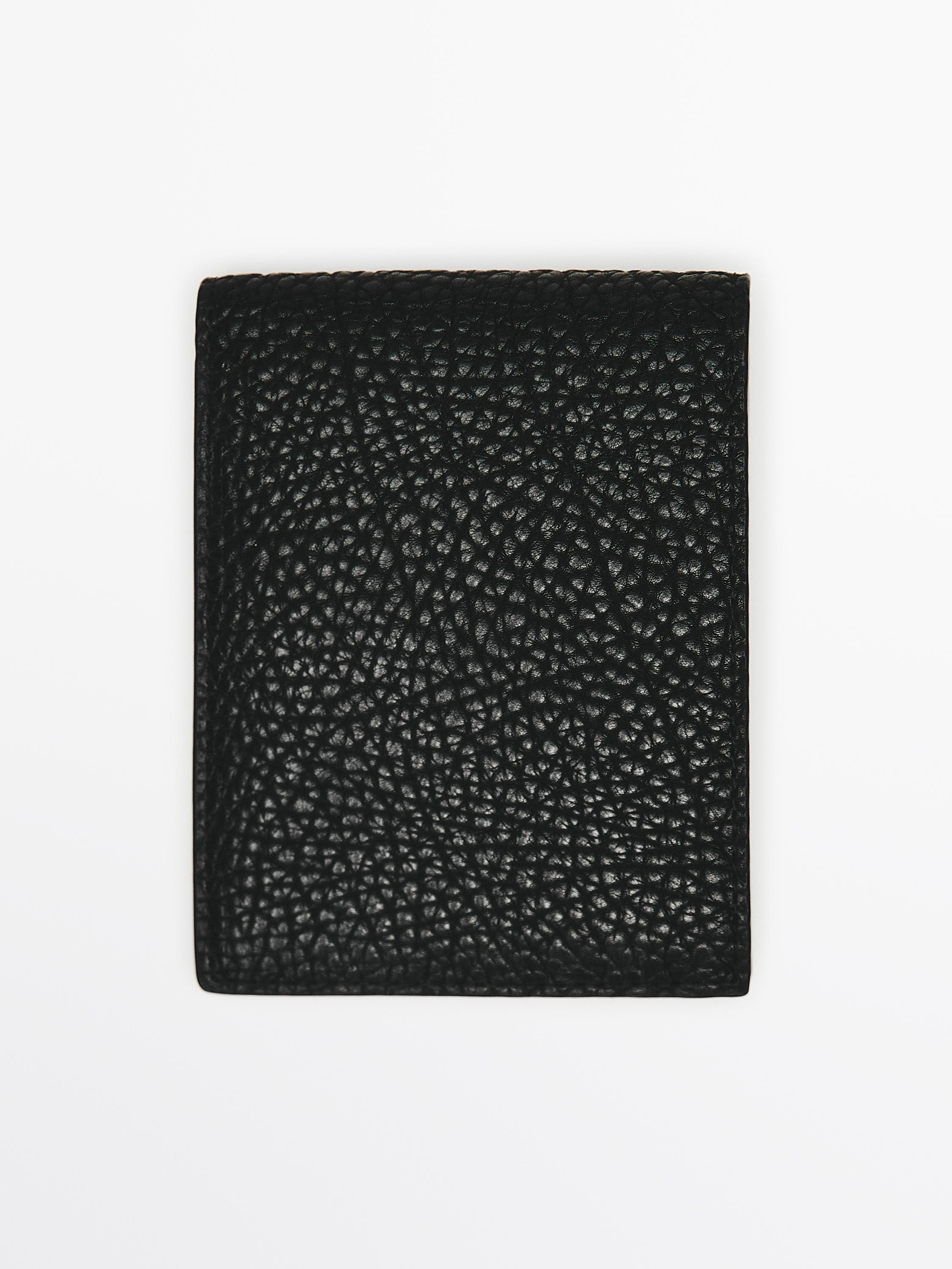 Brieftasche im Querformat aus Nappaleder