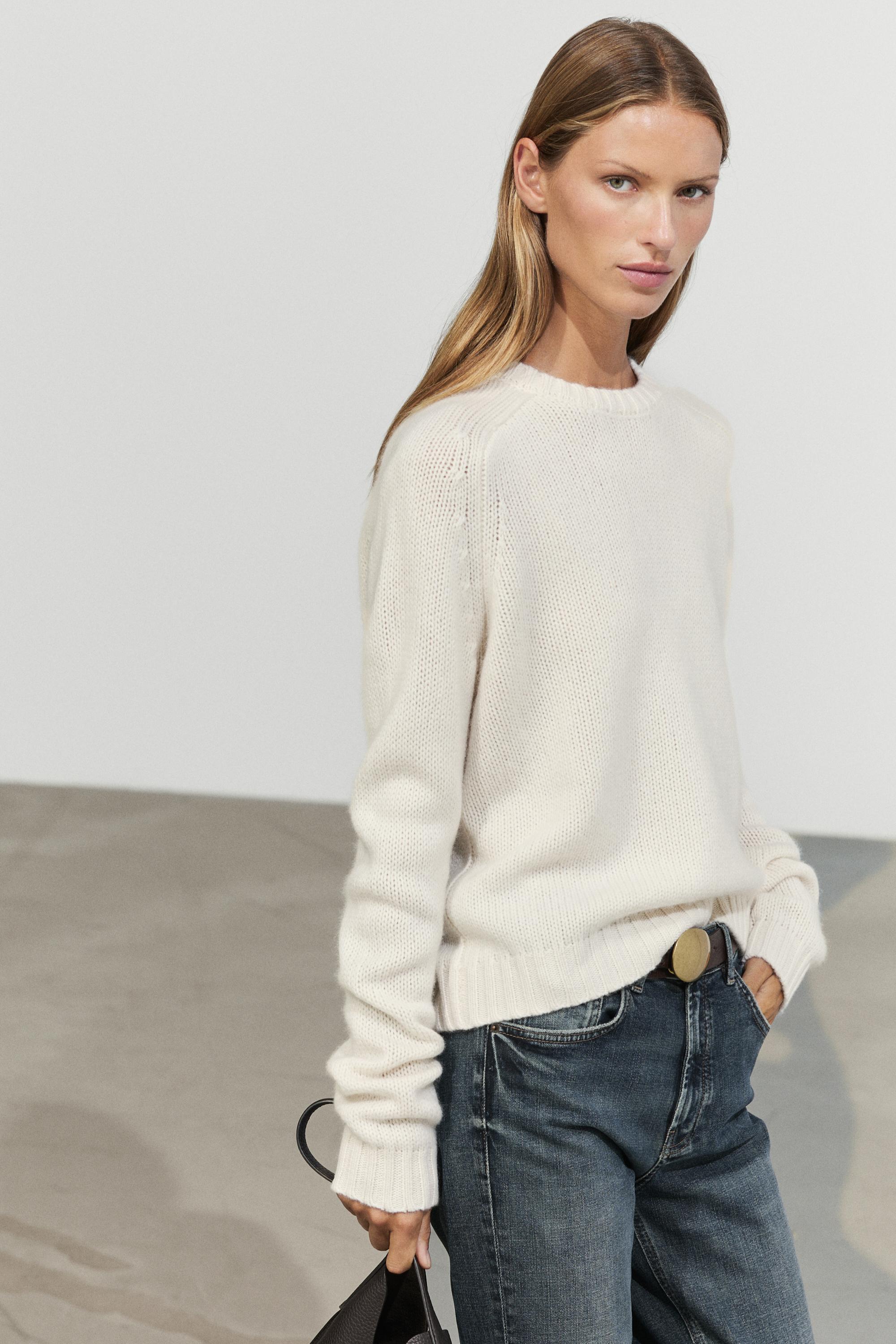 Jersey punto 100% cashmere