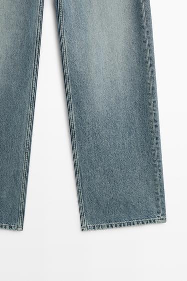 High-waist wide-leg jeans — Light Blue 7