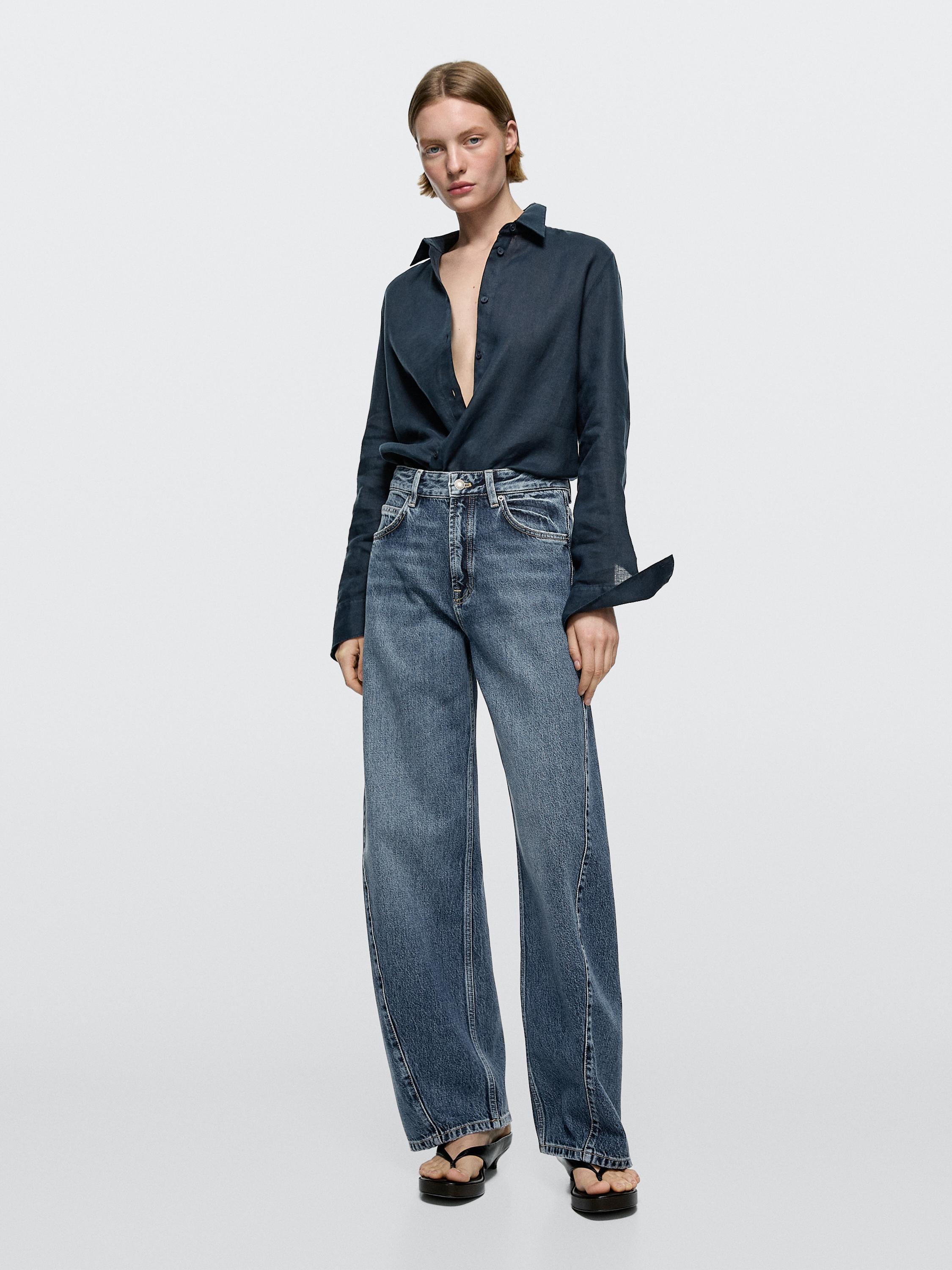 Jean barrel fit