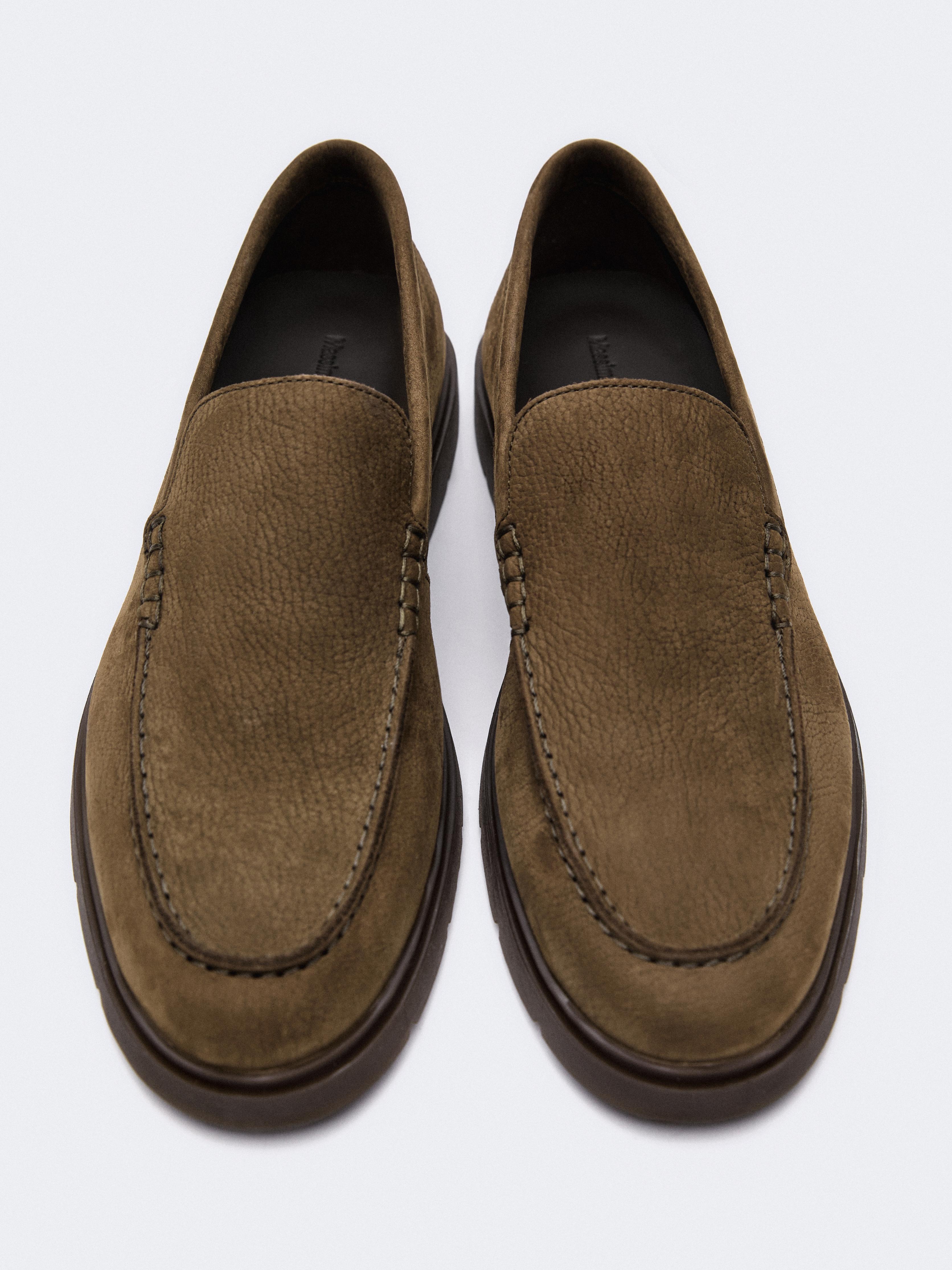 Nubuck loafers