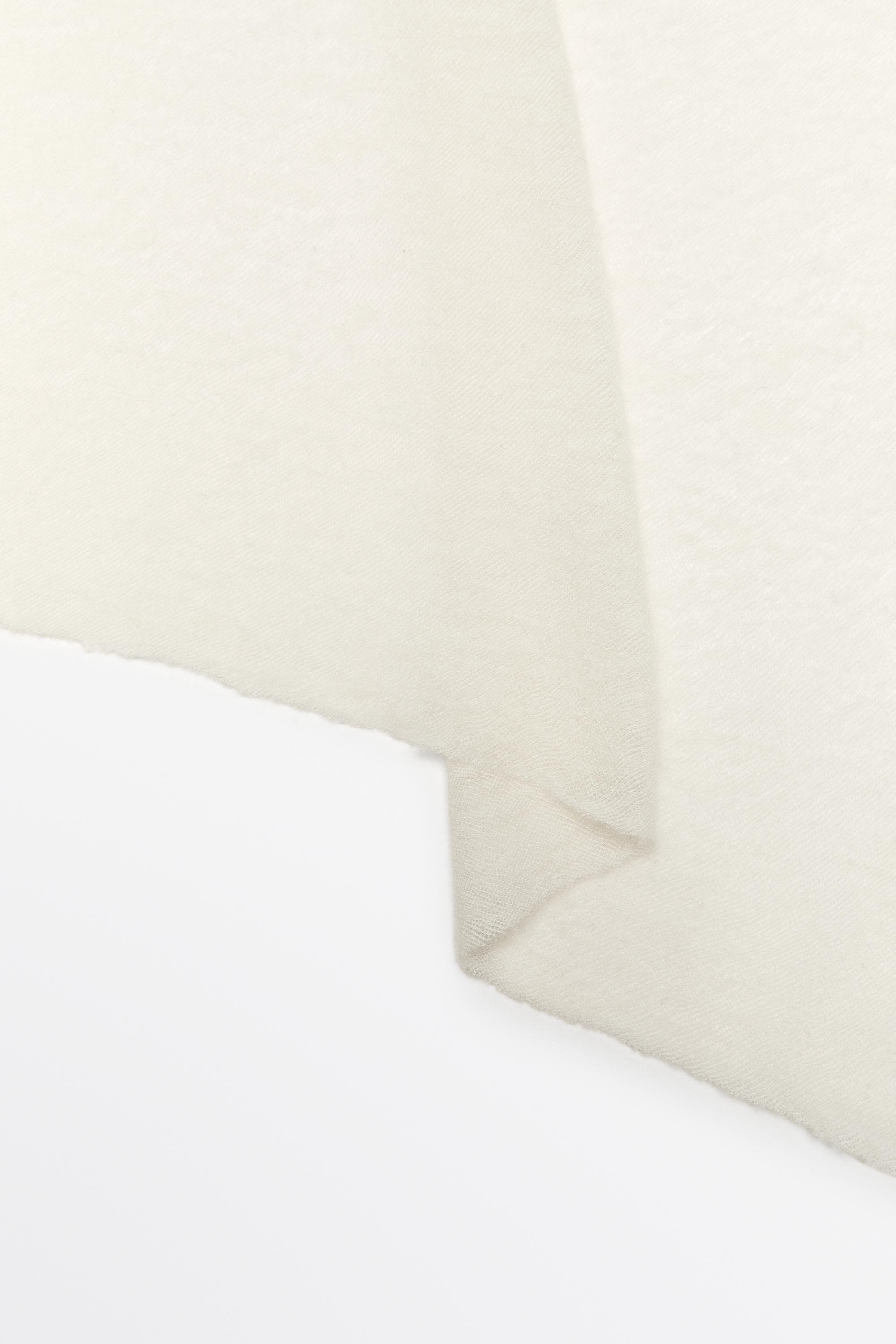 100% Cashmere scarf — CREAM