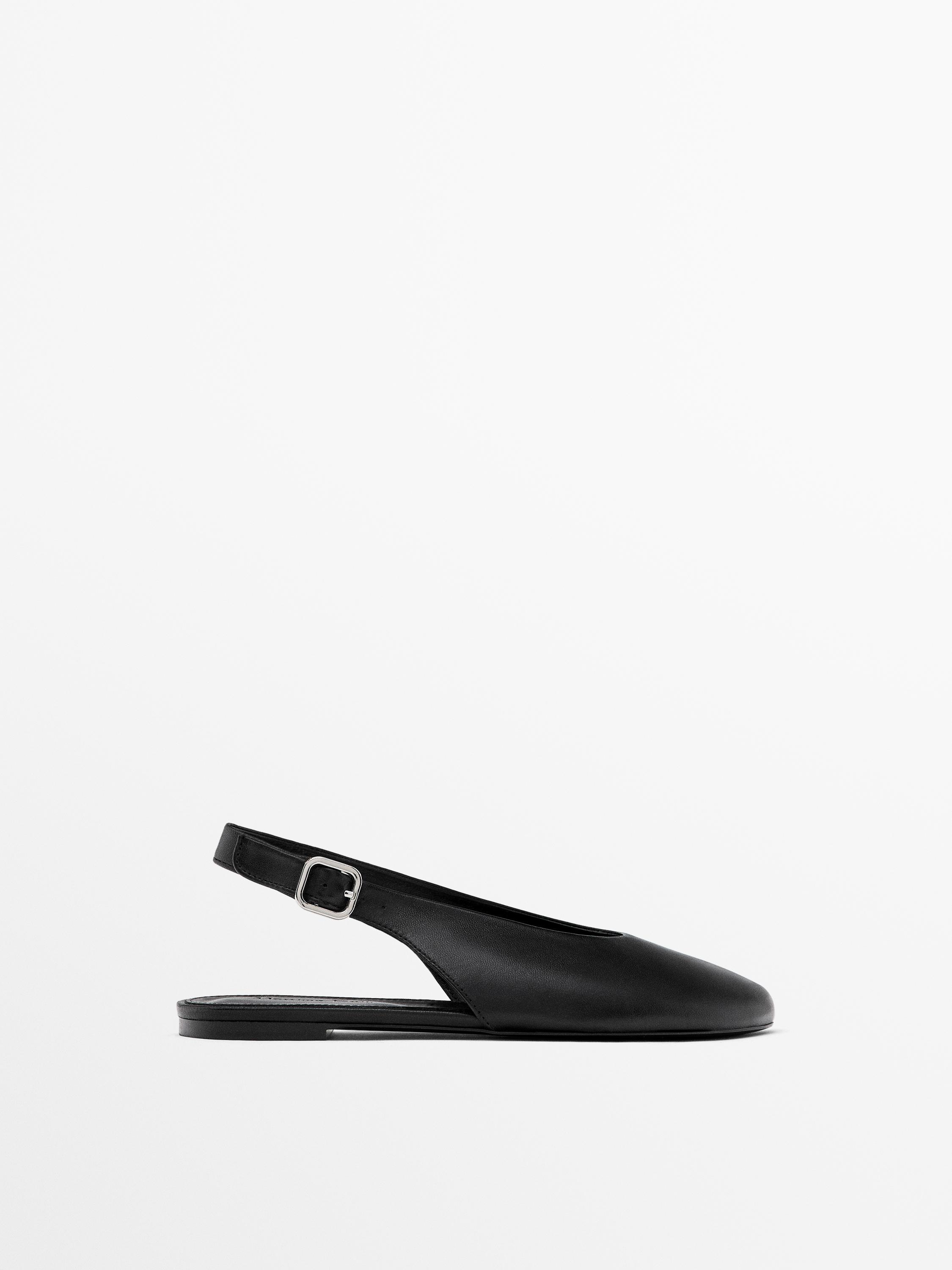 Ballerines type mules