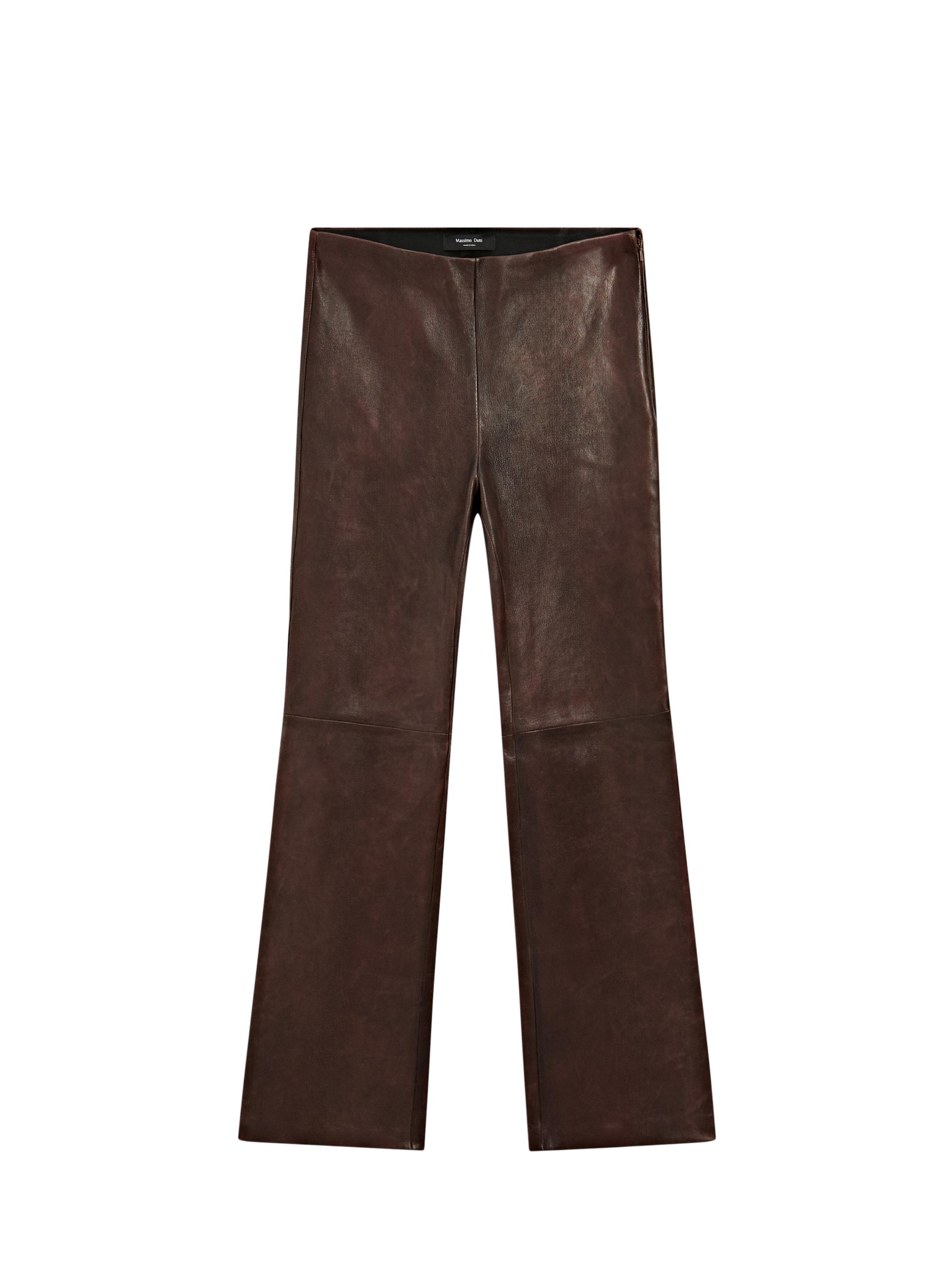 ★ Massimo Dutti★ Leather Flare Fit Pants 05326966700 05326966700-c.jpg?ts=1747227566484