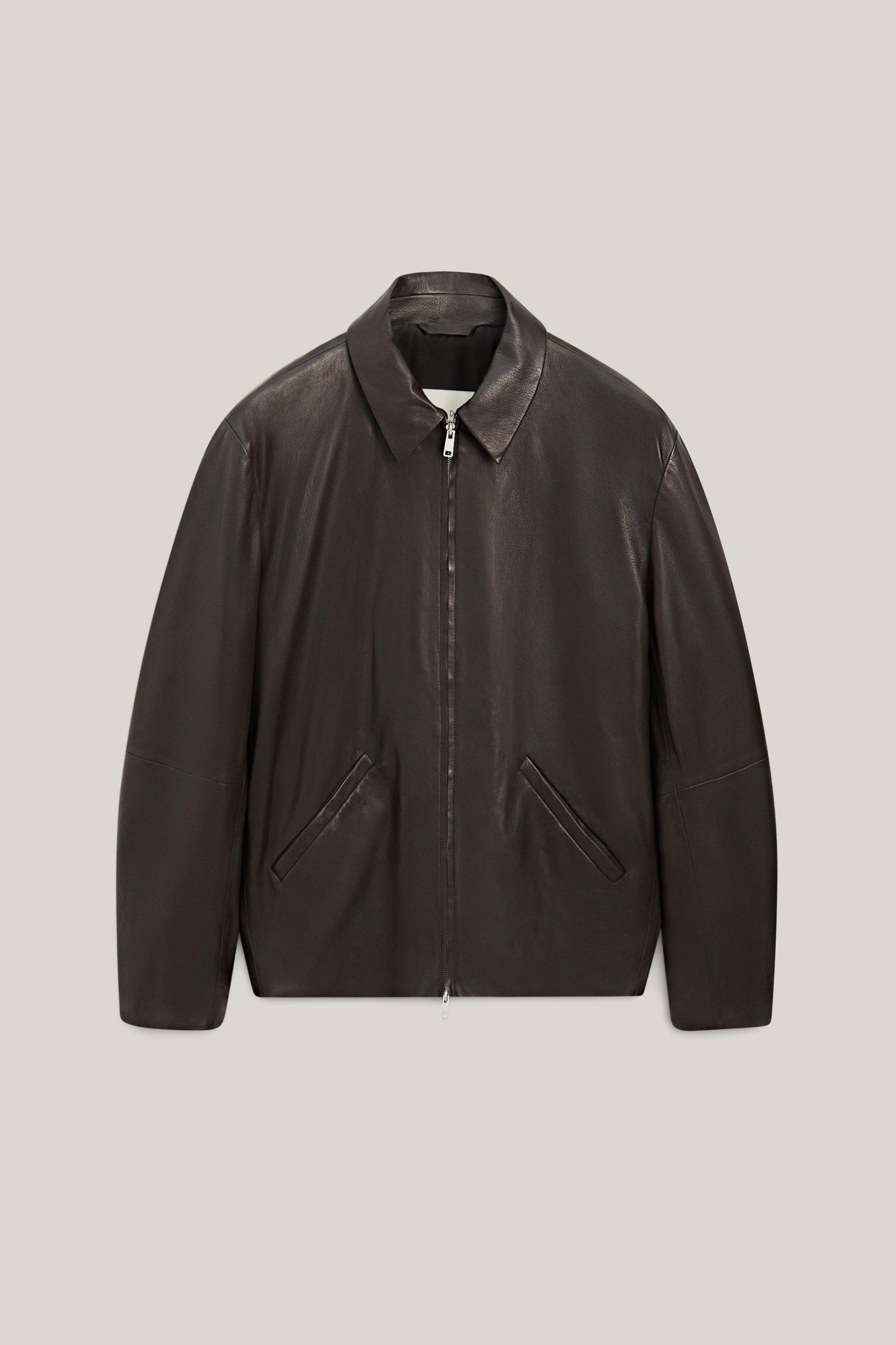 Soft nappa leather jacket - LIMITED EDITION — BROWN