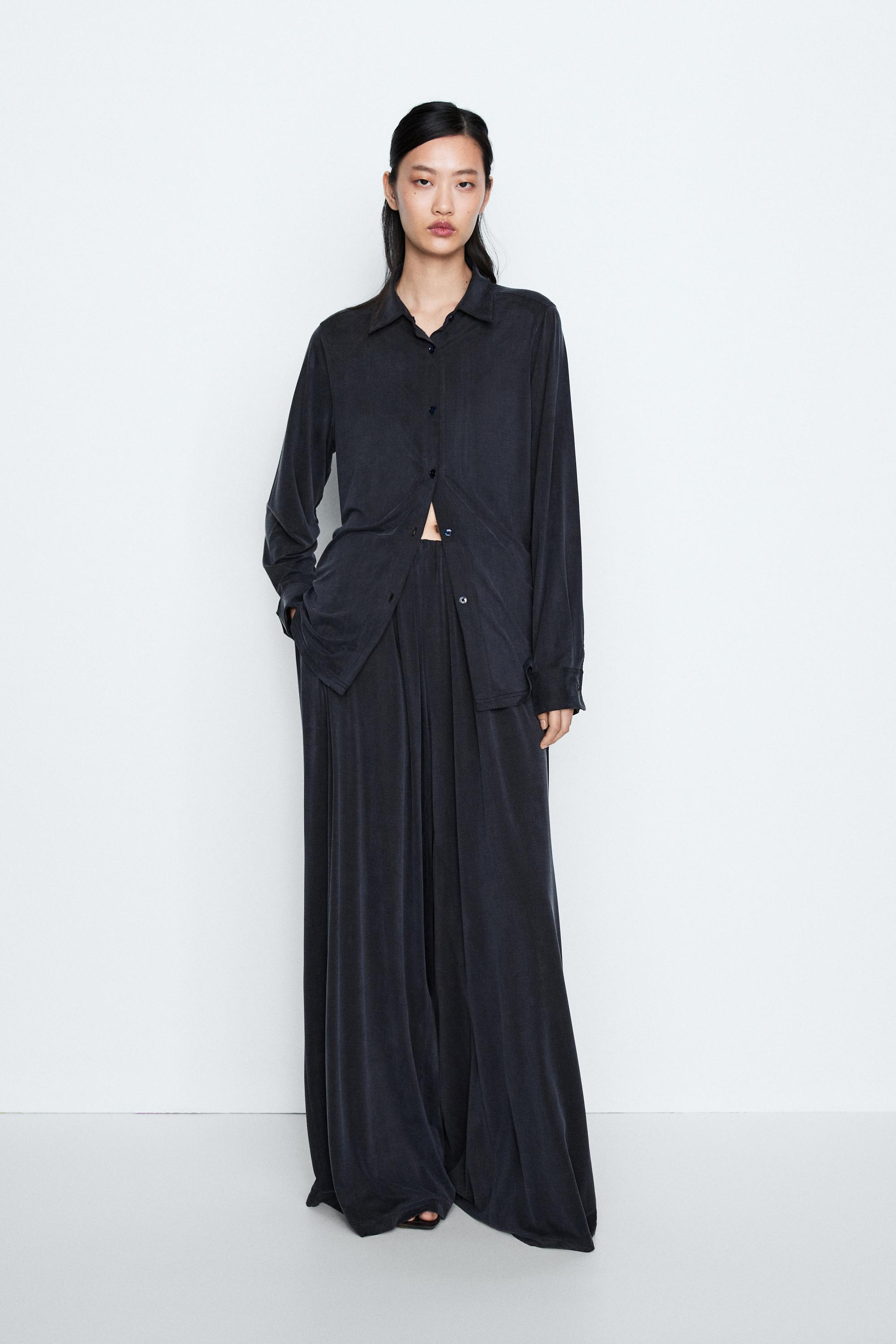 long dress trousers Girls' Pants High Waisted Wide Leg Pants Kids School Uniform Formal ounge Teens Preppy (JN, 120) : Clothing, Shoes & Jewelry Tall Inseam Hotojiny Women Wide Leg Suit
