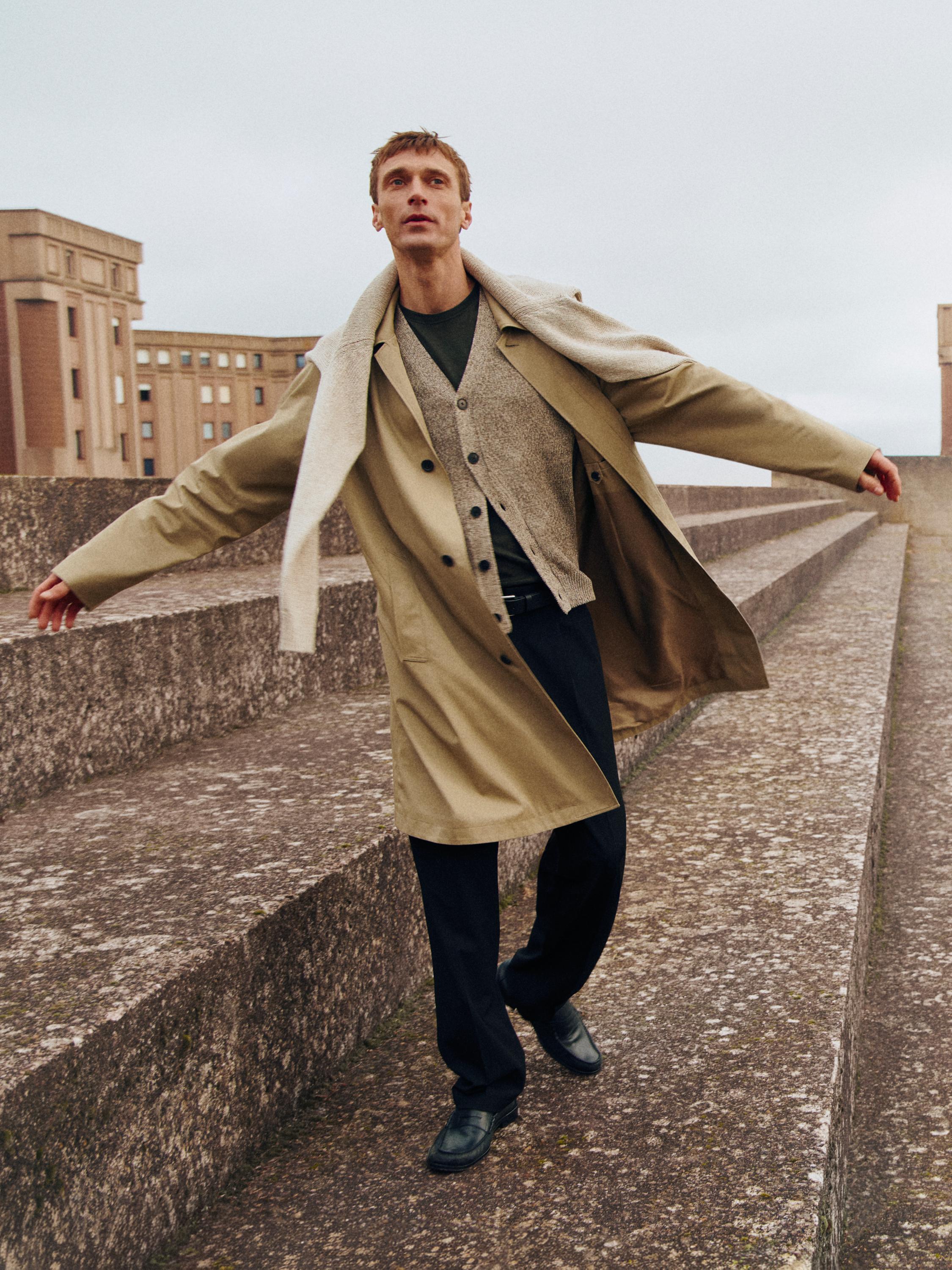 Trench ligero algodón