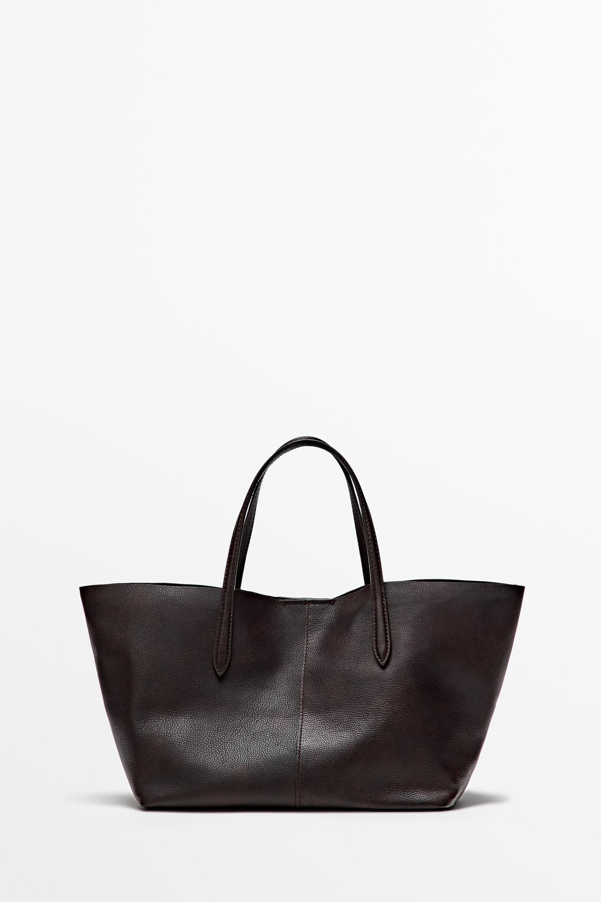 Bolso tote medium piel napa