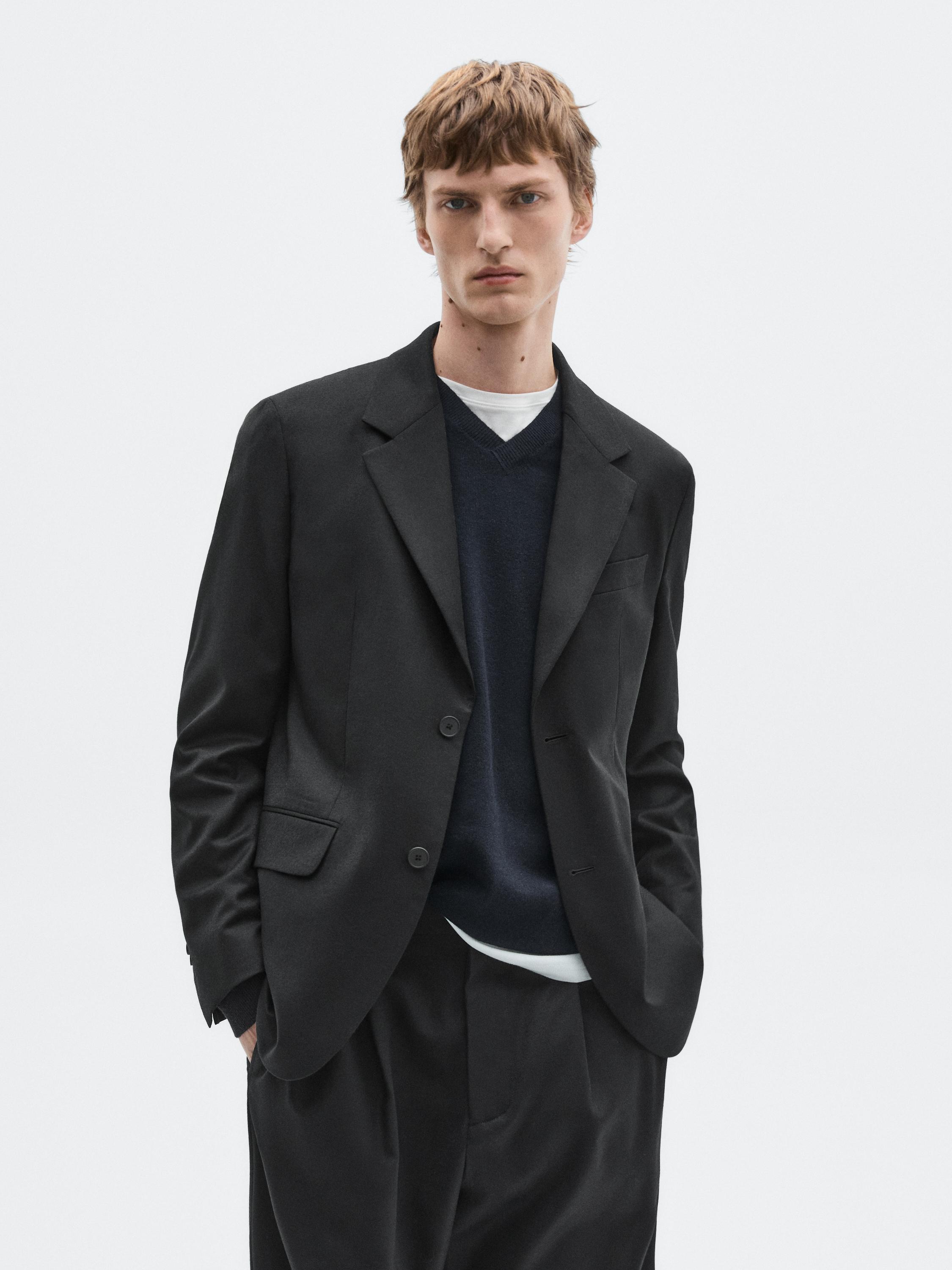 Blejzer od odijela od flanela – LIMITED