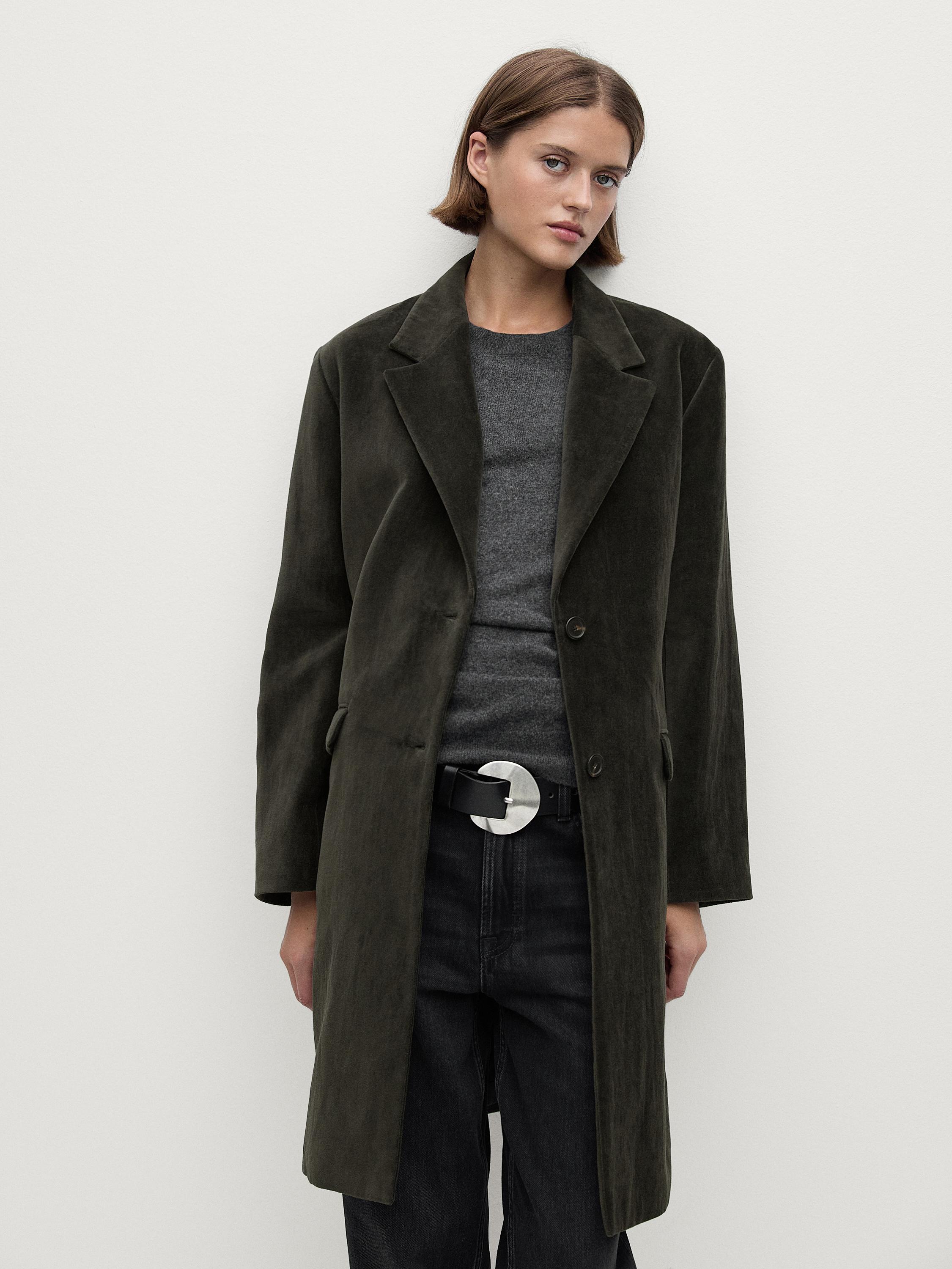 Manteau massimo dutti femme sale