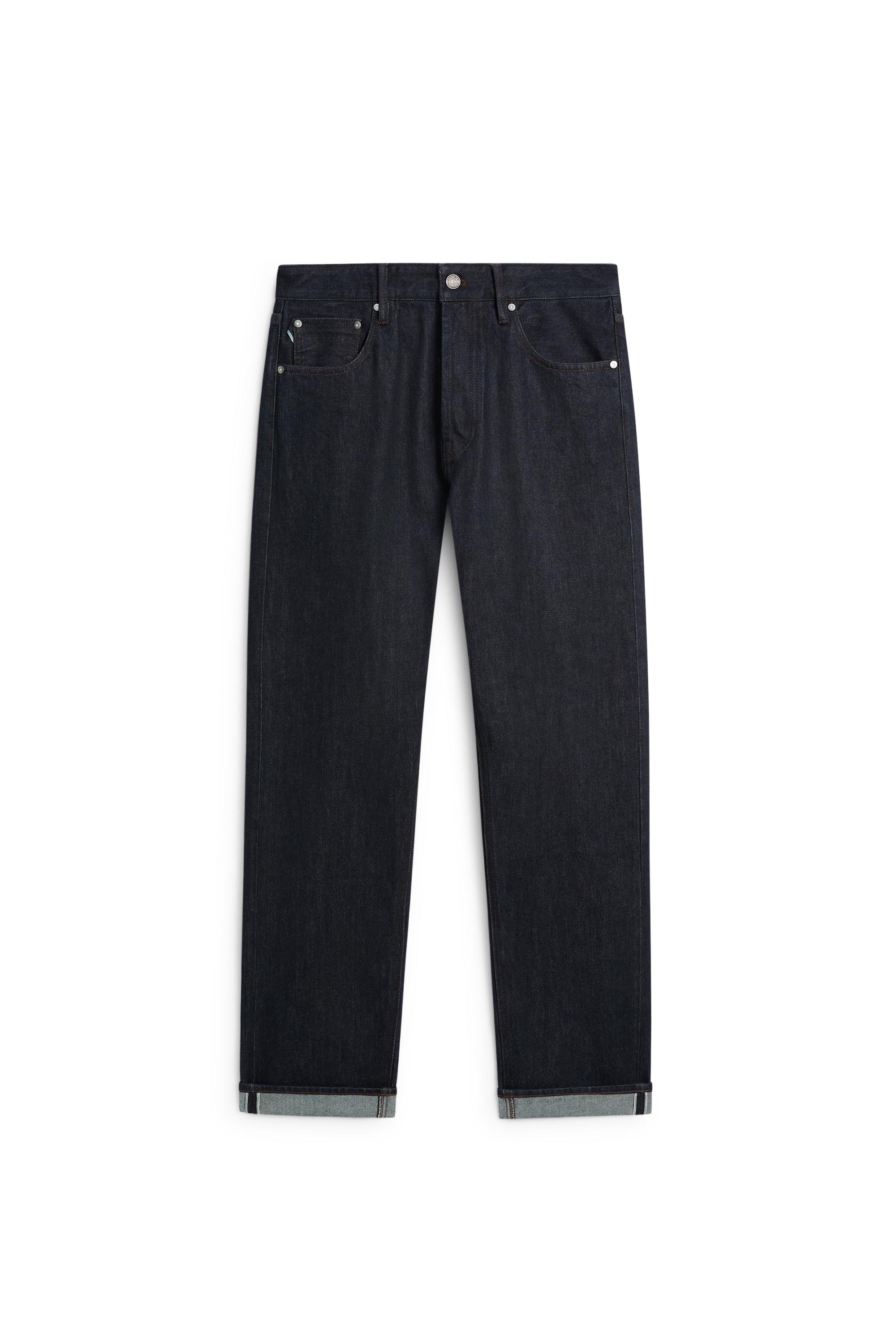 Selvedge-fit jeans — NAVY BLUE