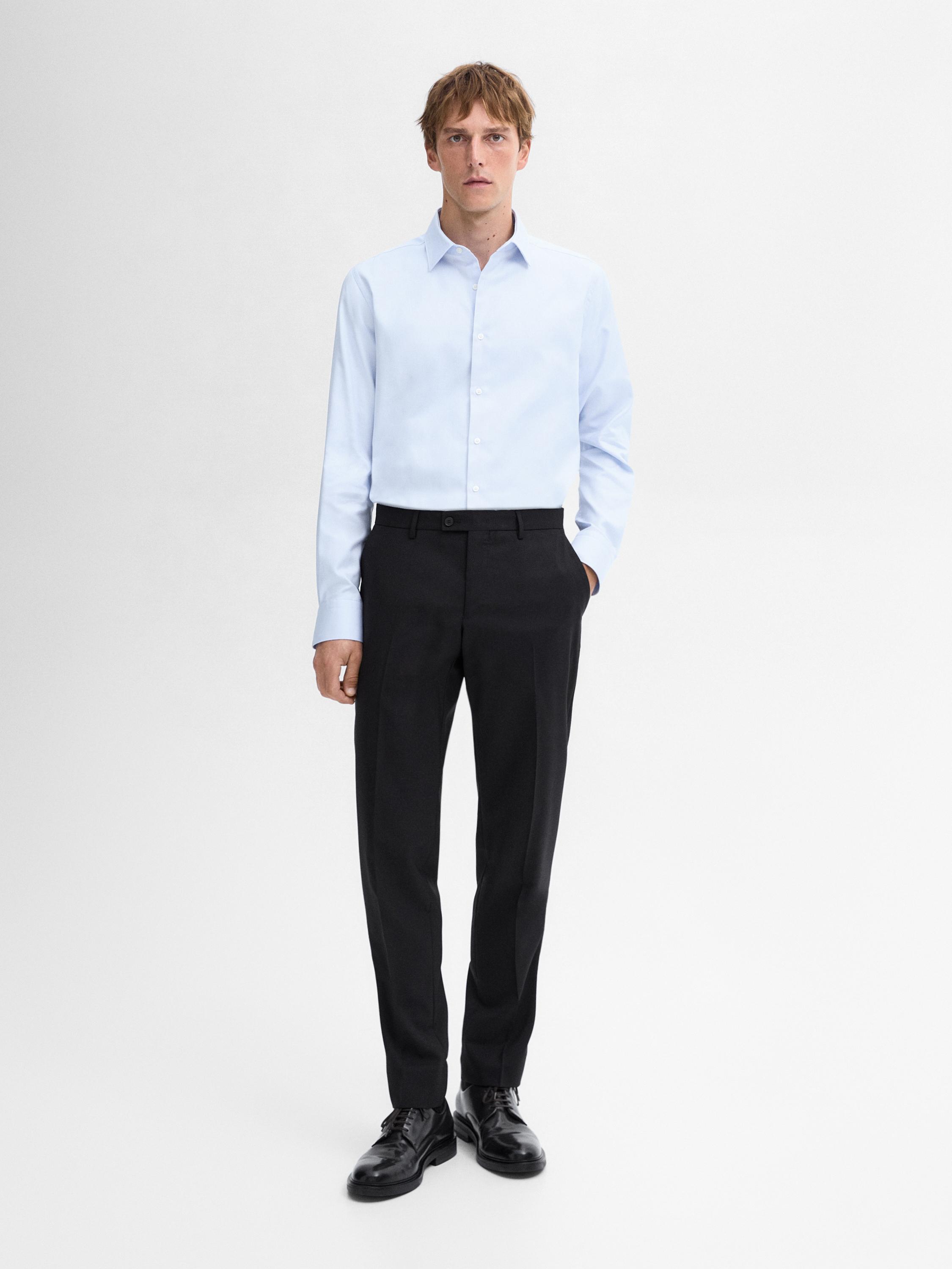 Easy Iron Hm Camisas Hombre H&M Slim Fit Easy Iron Button-Up Shirt