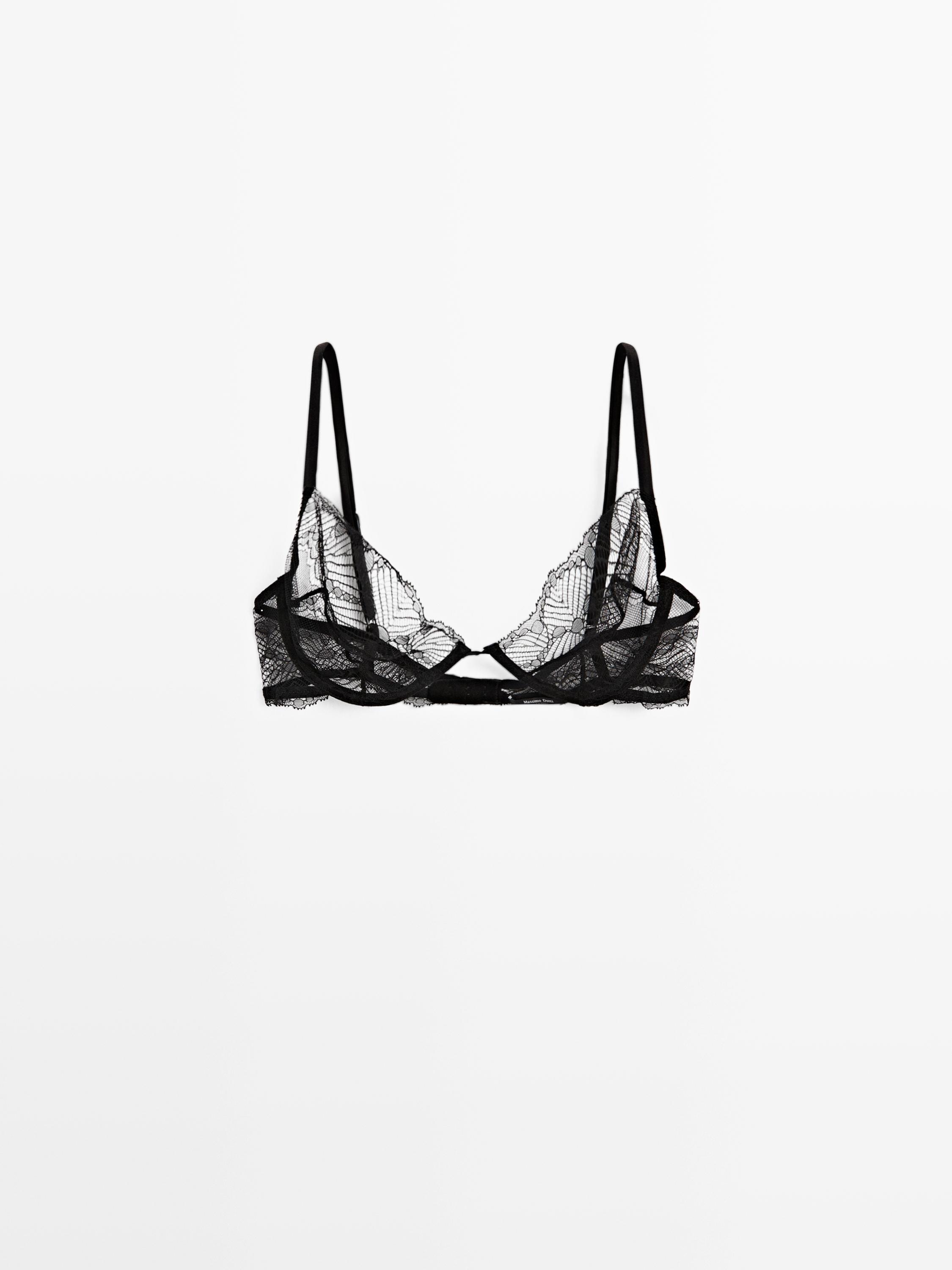Soutien-gorge à armatures en dentelle