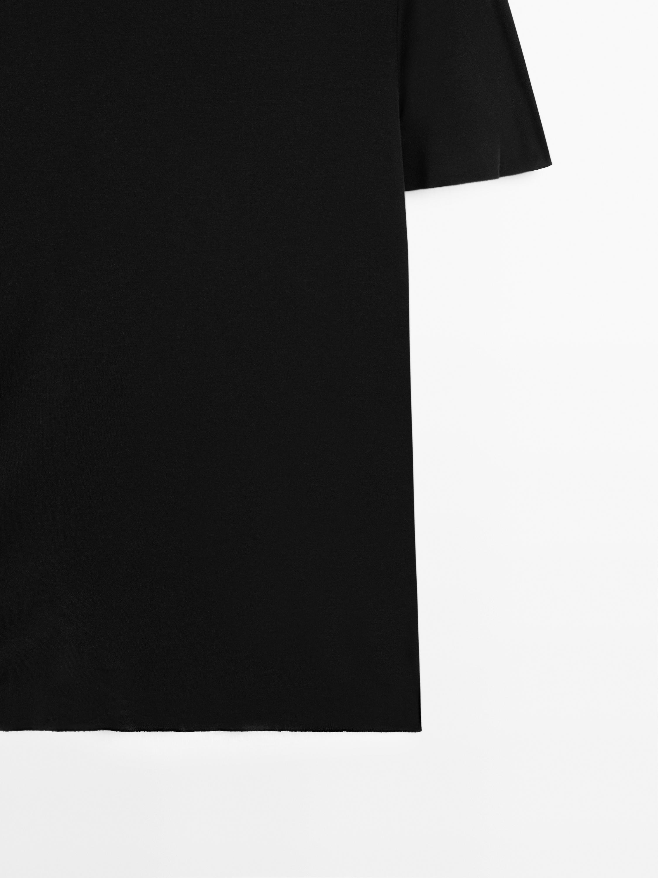 Flowing short sleeve T-shirt