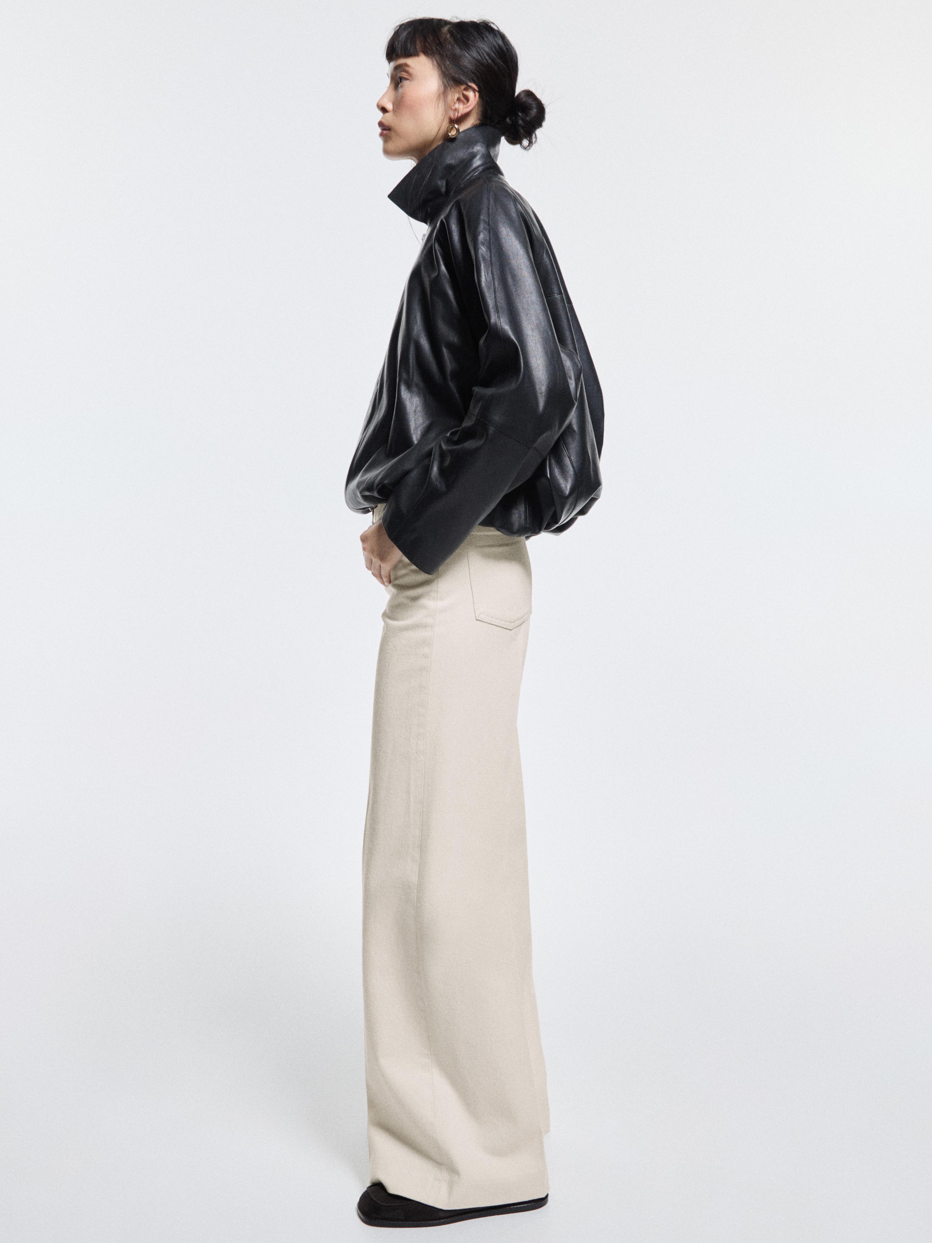 High-waist palazzo jeans — CREAM