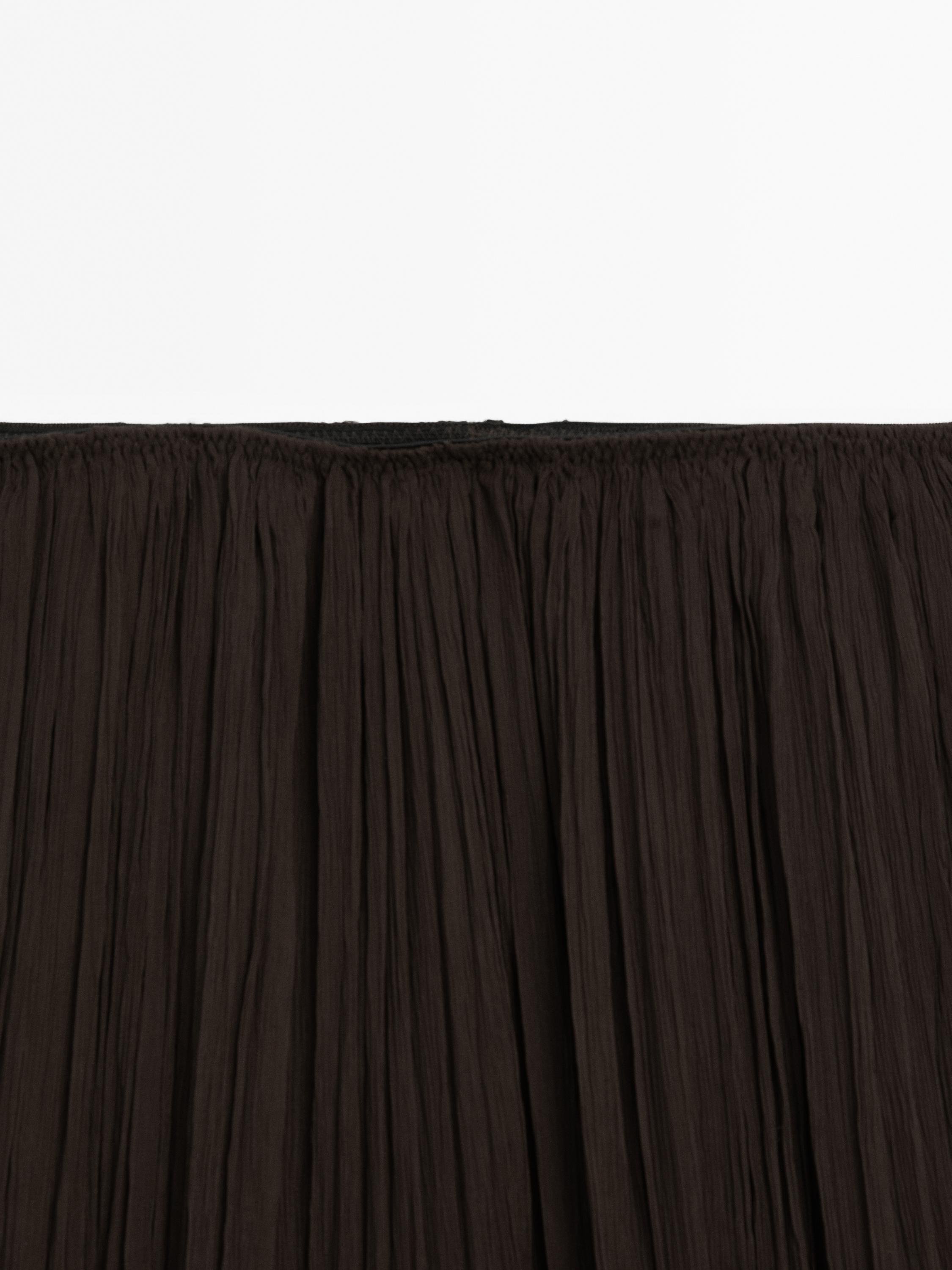 Sarouel trousers with pleated detail - Studio