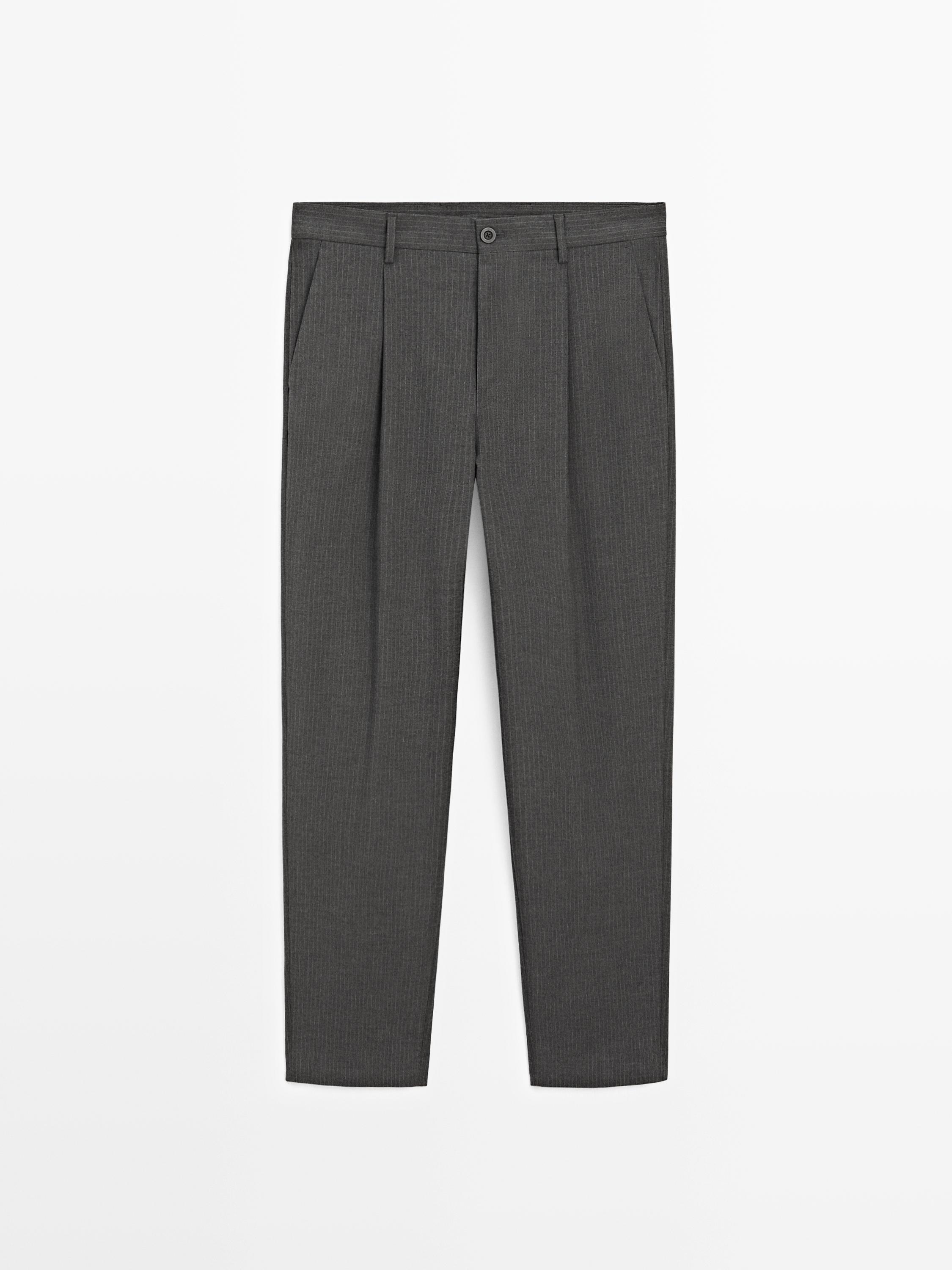 Pantalón raya diplomática relaxed fit