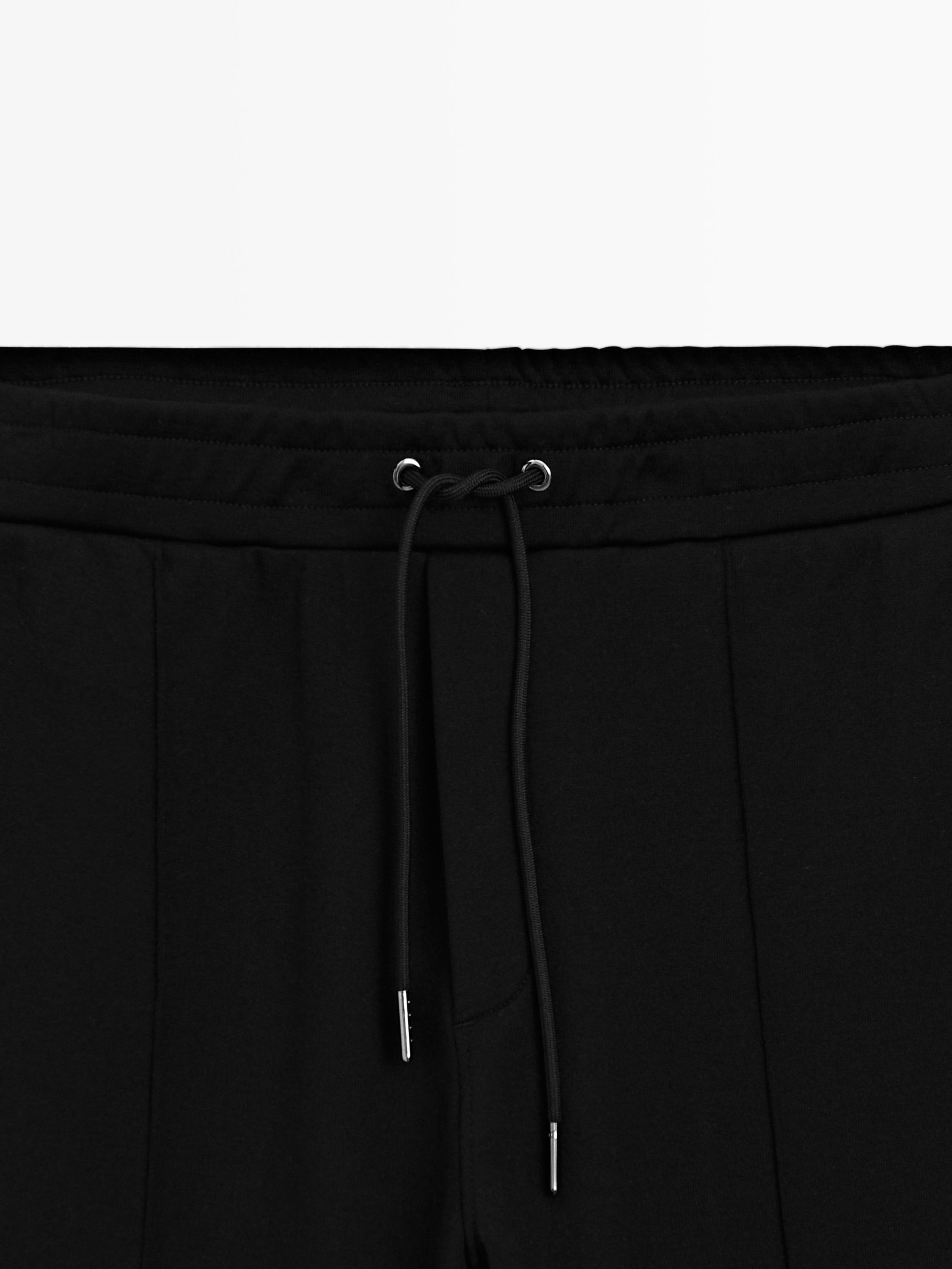 Cotton blend joggers