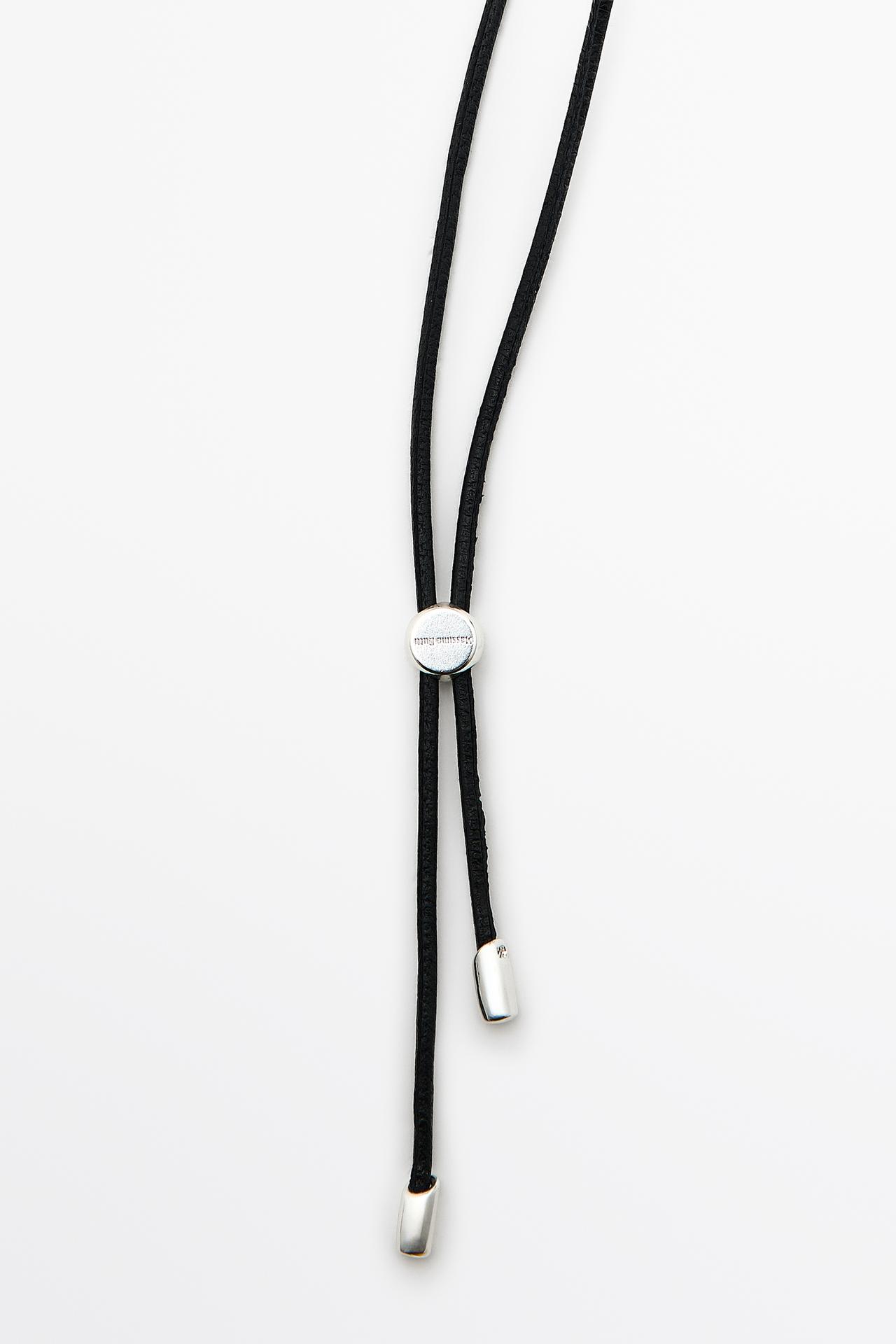 Key pendant necklace — SILVER