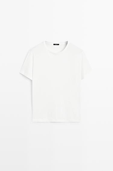 100% cotton short-sleeve T-shirt — Off white 2