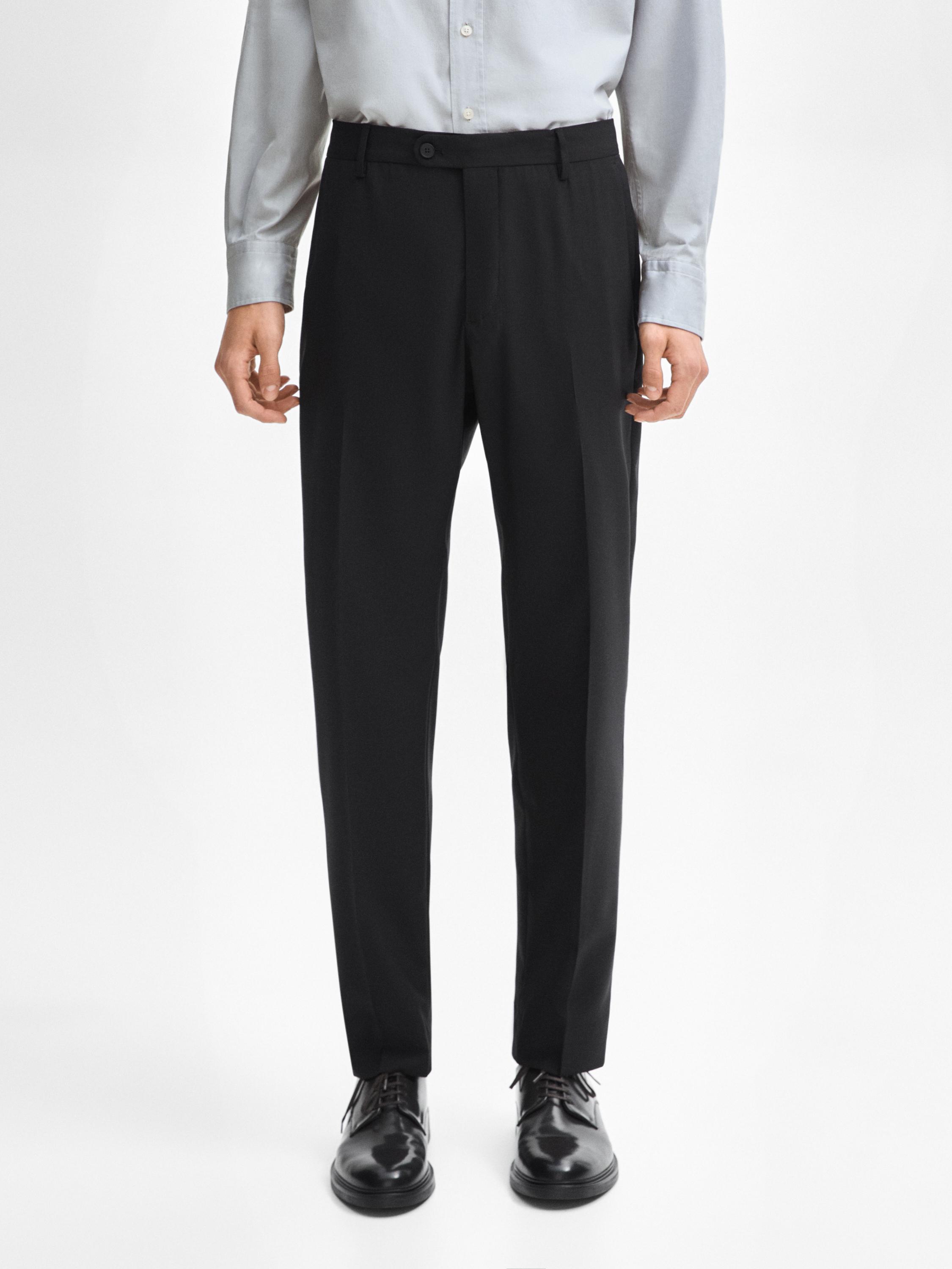 100% wool suit trousers