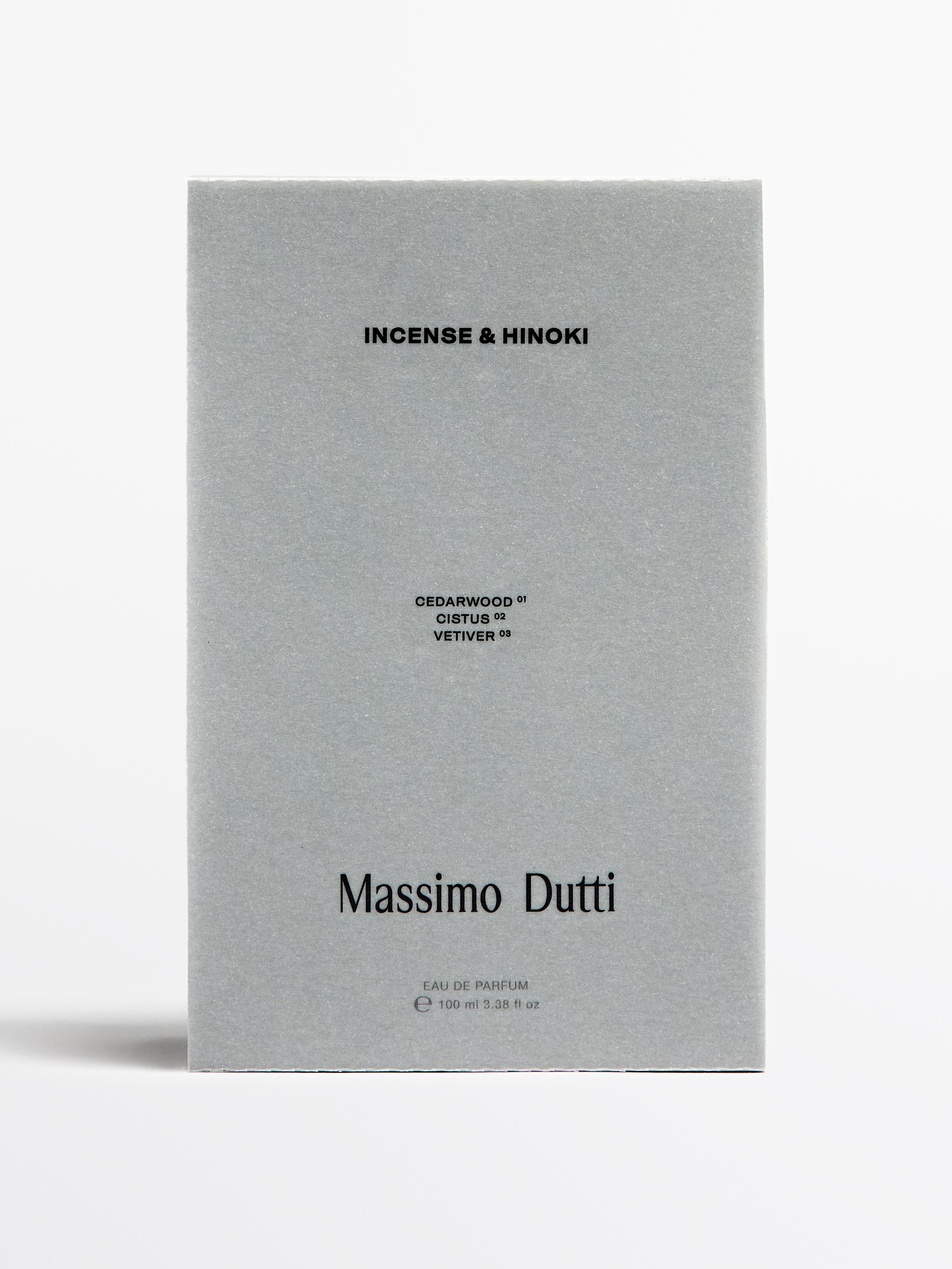 (100 МЛ) ПАРФЮМЕРНАЯ ВОДА MASSIMO DUTTI INCENSE & HINOKI