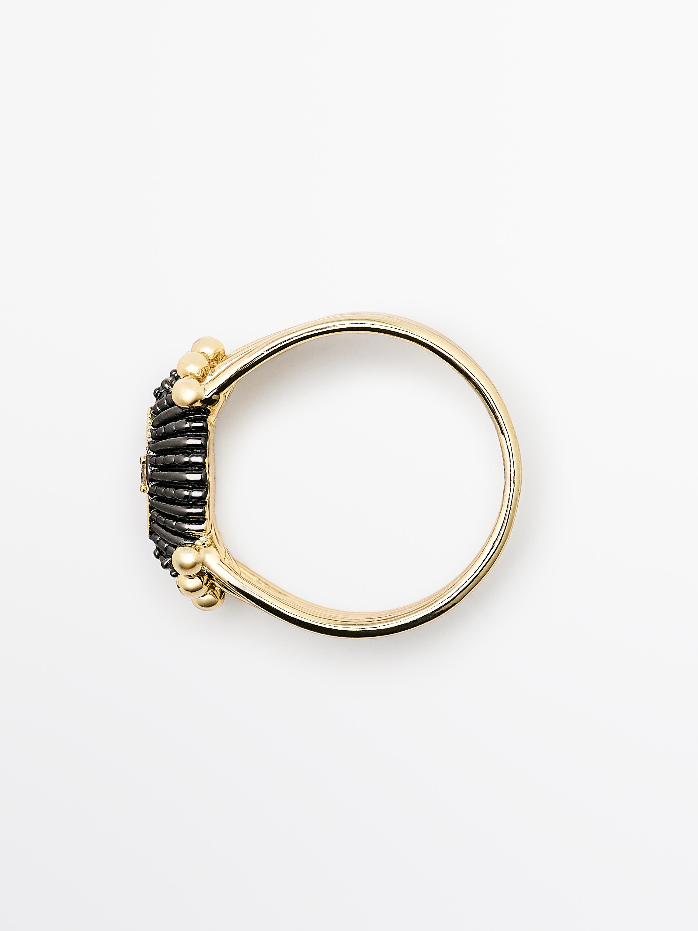 Bague bijou à brillants