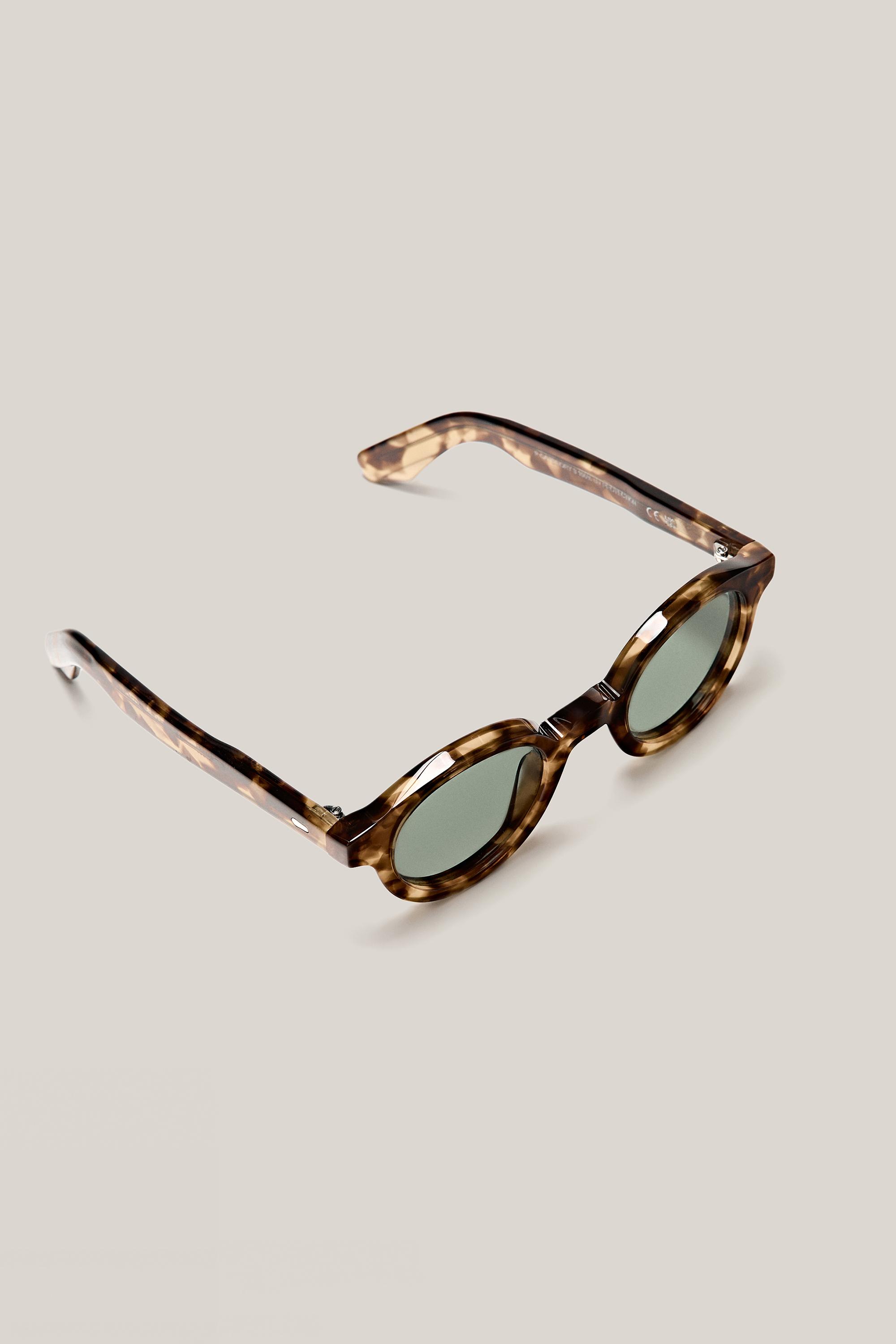 Gafas de sol redondas efecto carey - LIMITED EDITION