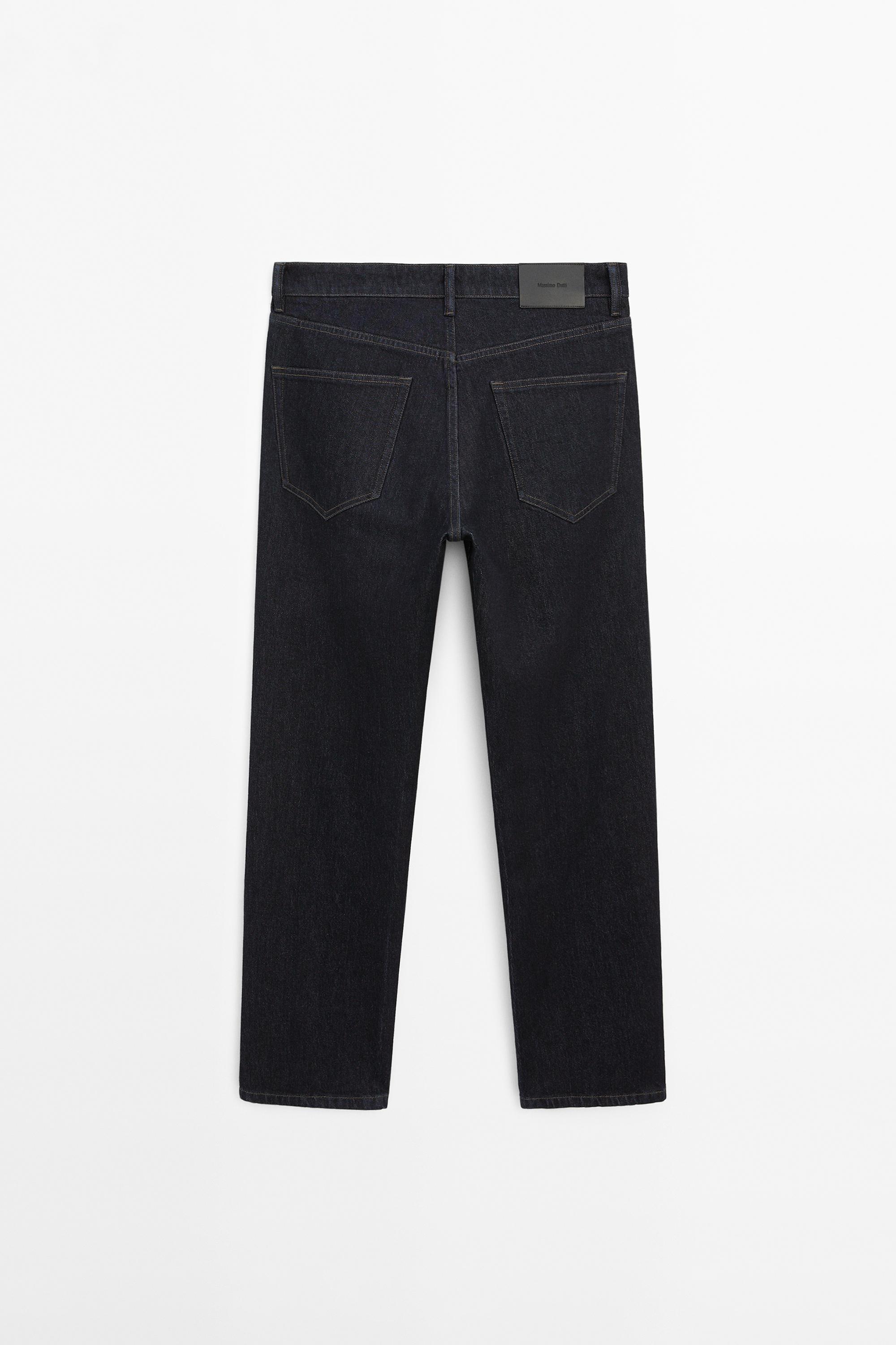 Tapered fit jeans — NAVY BLUE