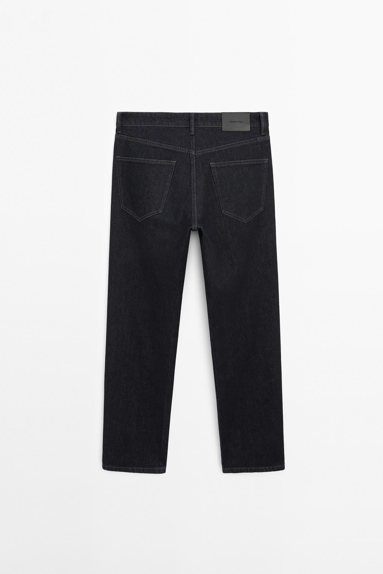 Tapered fit jeans — NAVY BLUE