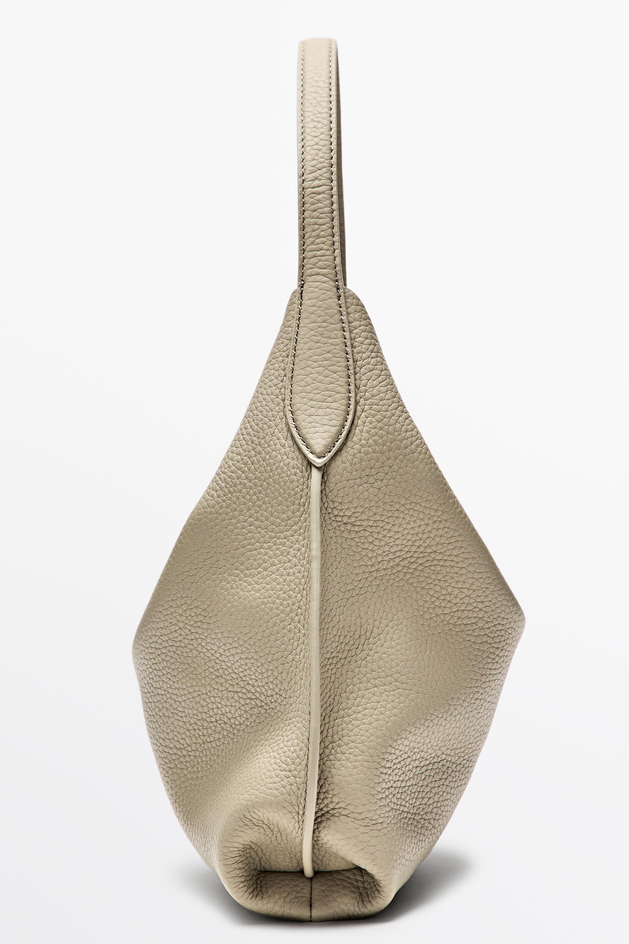 Nappa leather mini shoulder bag