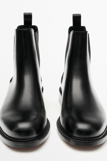 Chelsea boots leather — BLACK 5