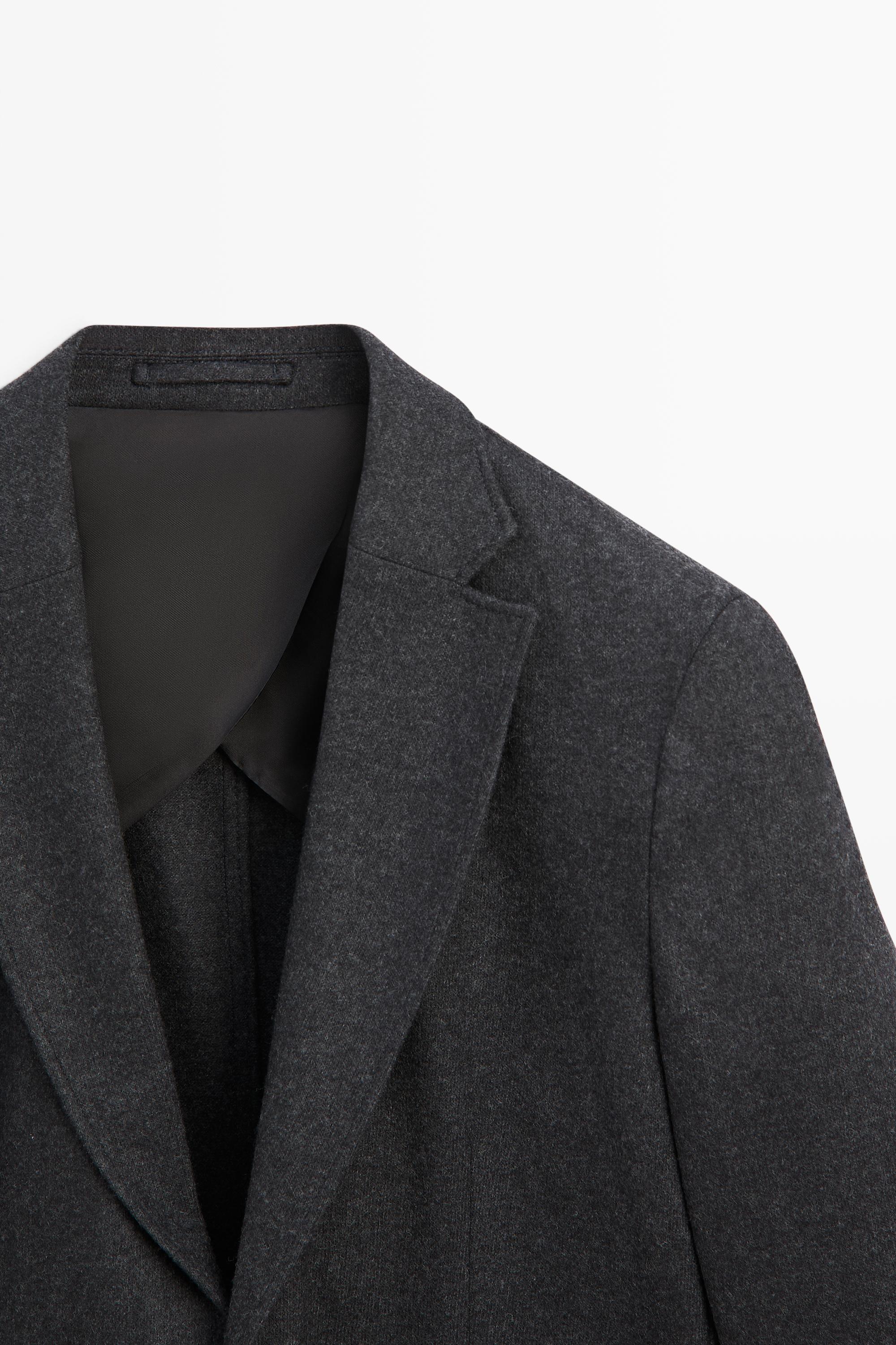100% wool total look blazer — GREY