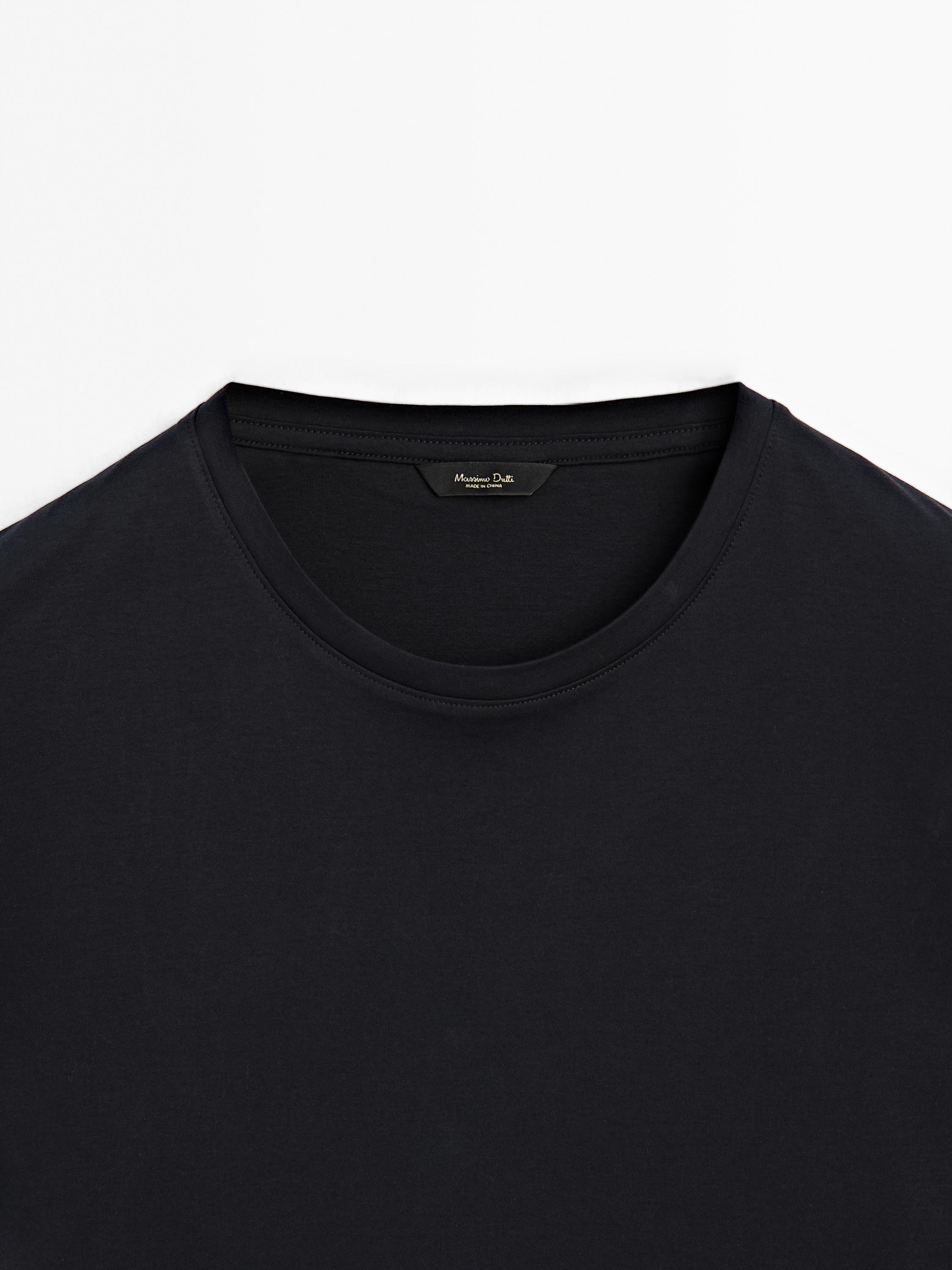 100% mercerised cotton T-shirt
